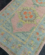 Turkish Oushak Runner Rug 3'2" x 10'6" #23656