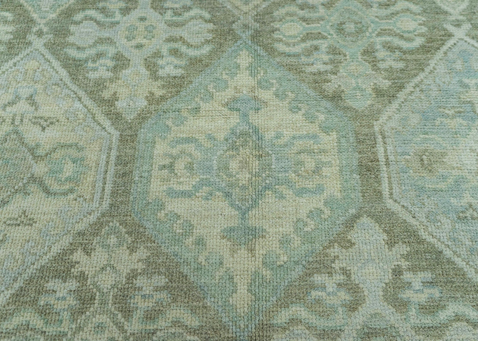 Turkish Oushak Rug 5'4" x 7'5" #19255