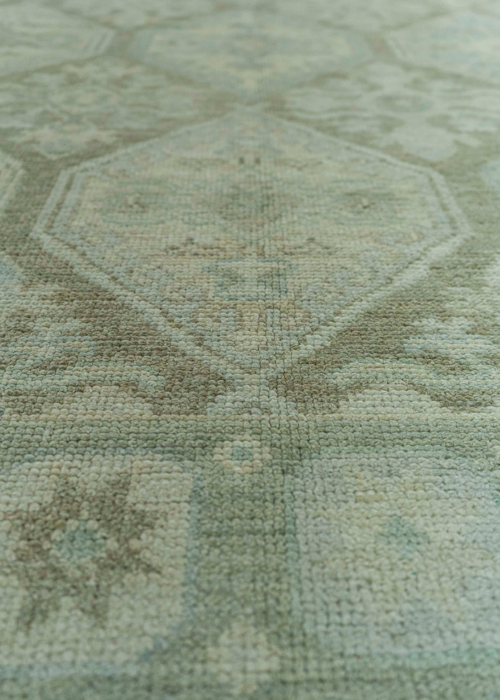 Turkish Oushak Rug 5'4" x 7'5" #19255
