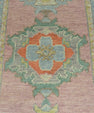 Turkish Oushak Runner Rug 3'2" x 10'6" #23656