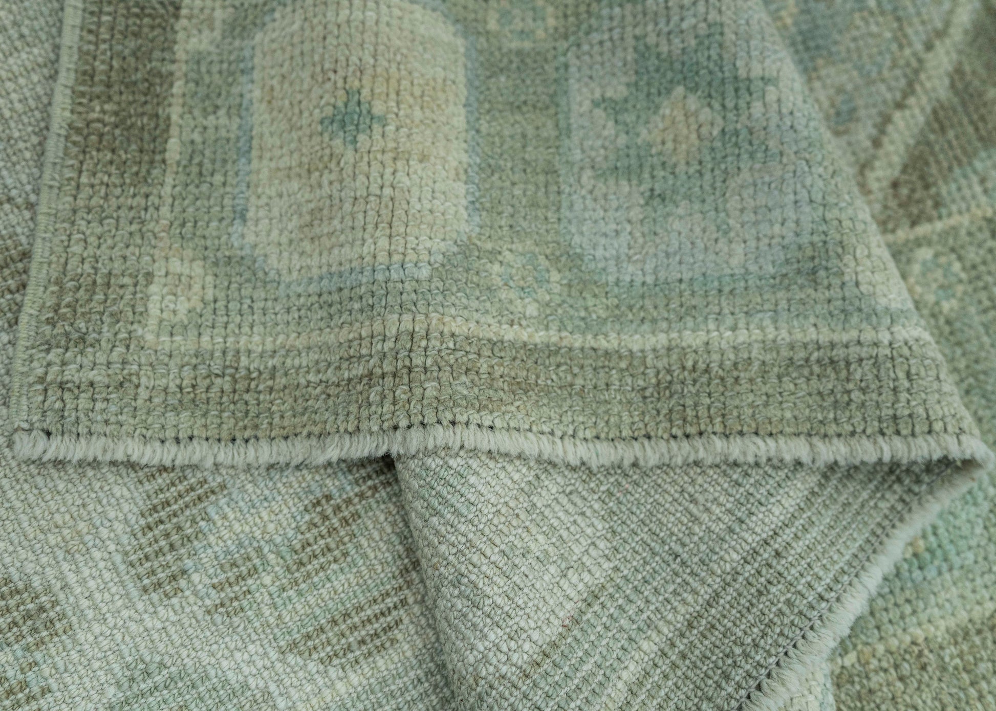 Turkish Oushak Rug 5'4" x 7'5" #19255