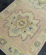 Turkish Oushak Runner Rug 3'2" x 10'3" #23657