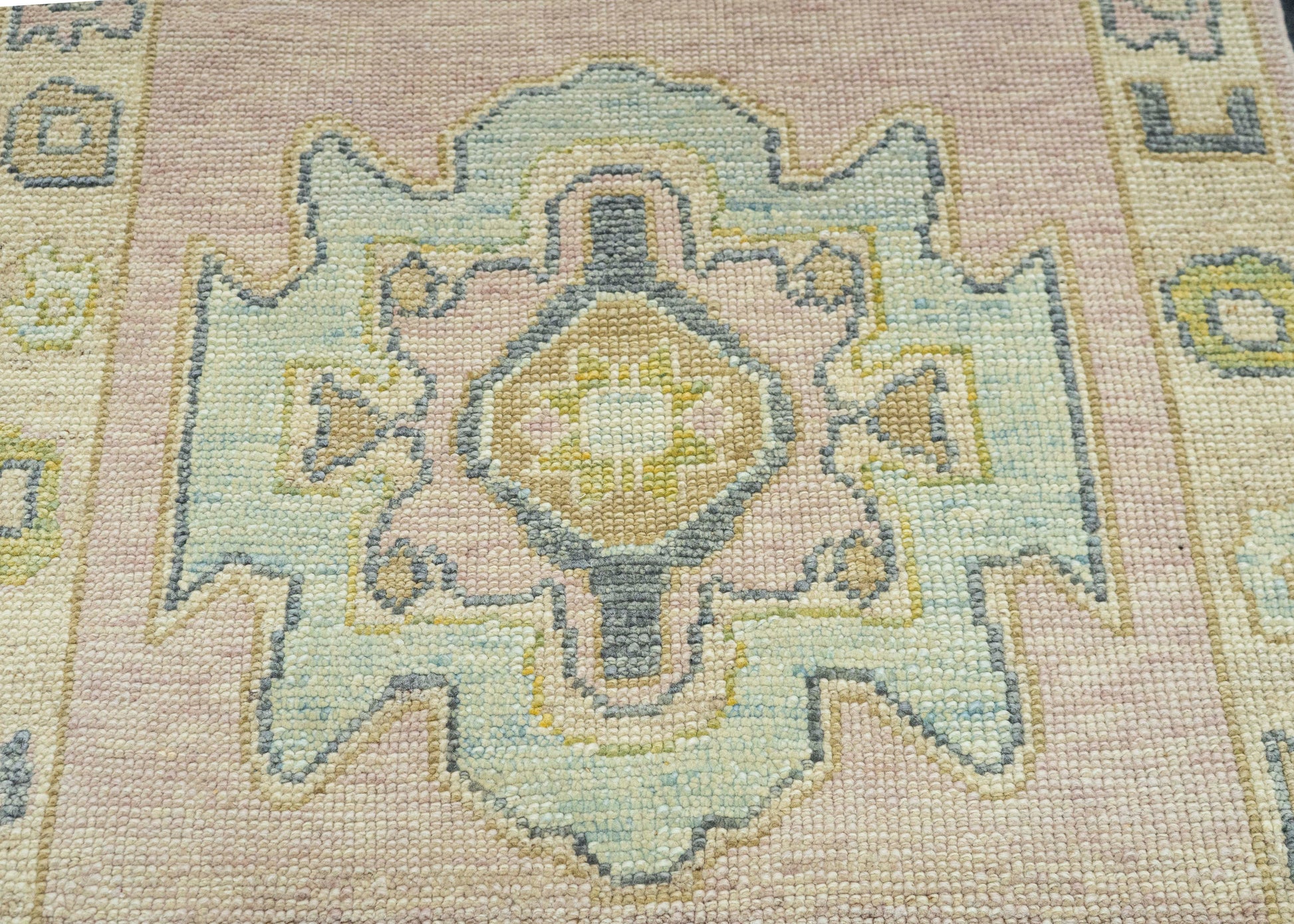 Turkish Oushak Runner Rug 3'2" x 10'3" #23657