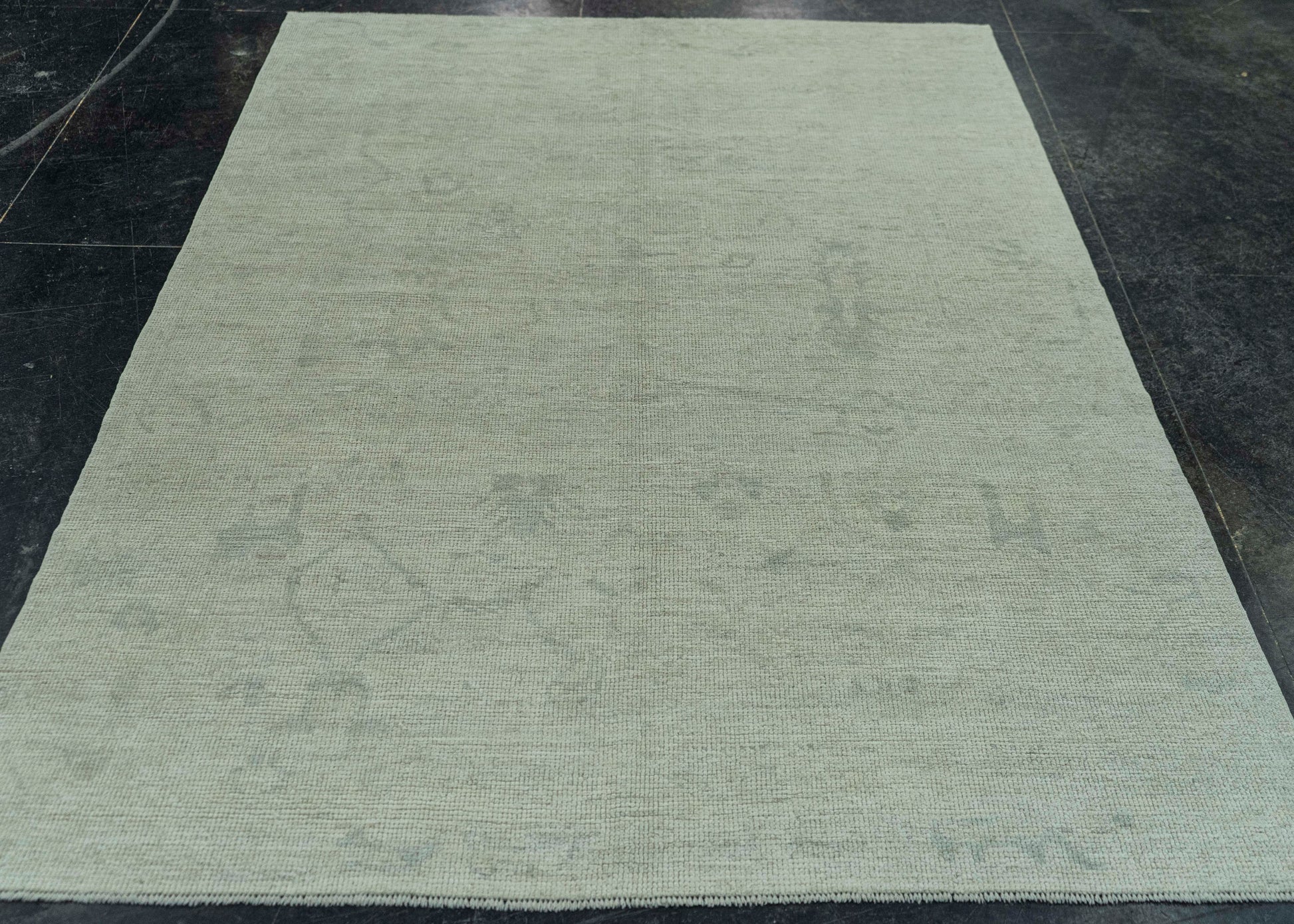 Turkish Oushak Rug 4'10"x 6'10" #20029