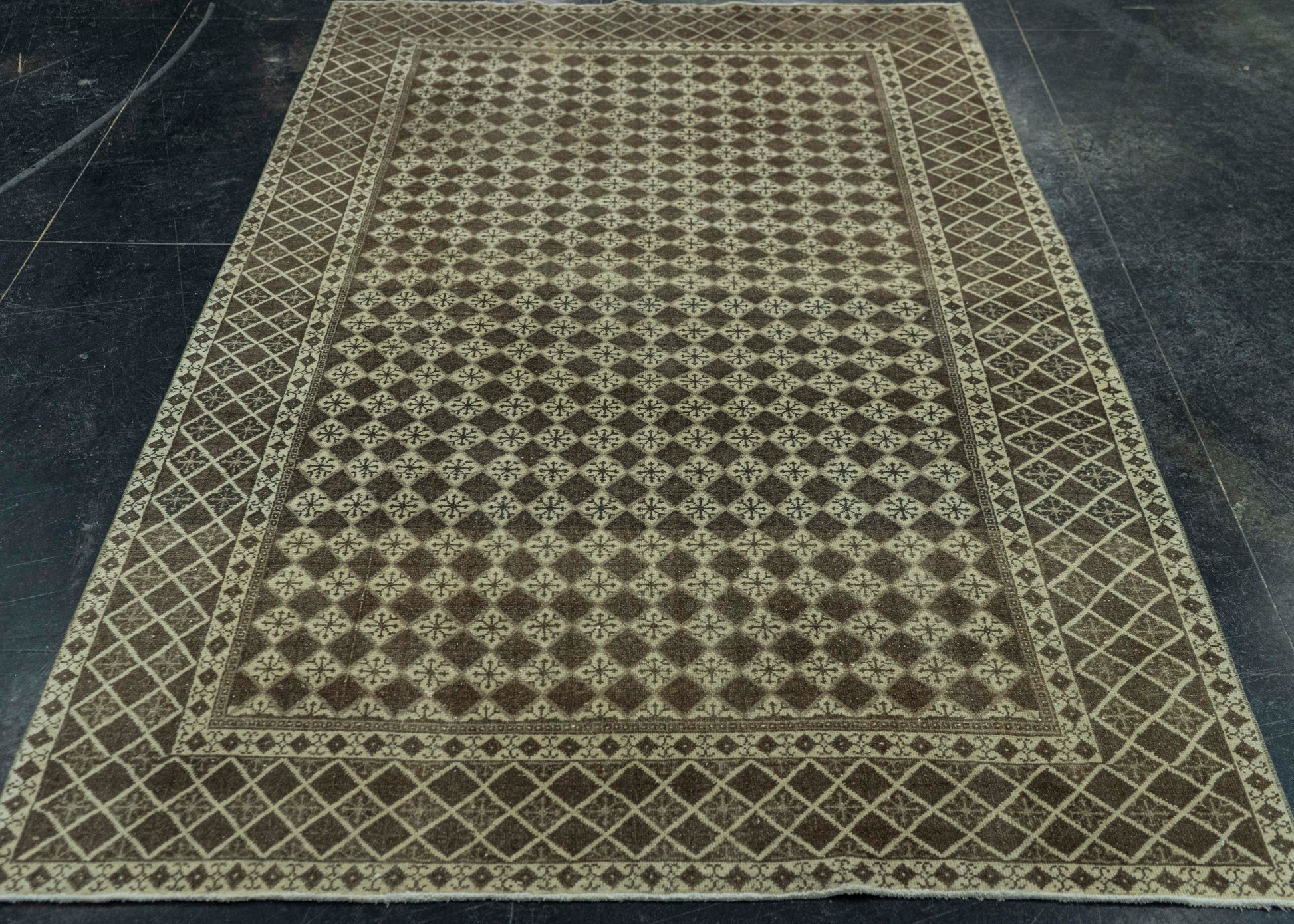 Turkish Vintage Rug 4'7" x 7'5" #20708