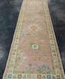 Turkish Oushak Runner Rug 2'10" x 13'7" #23659