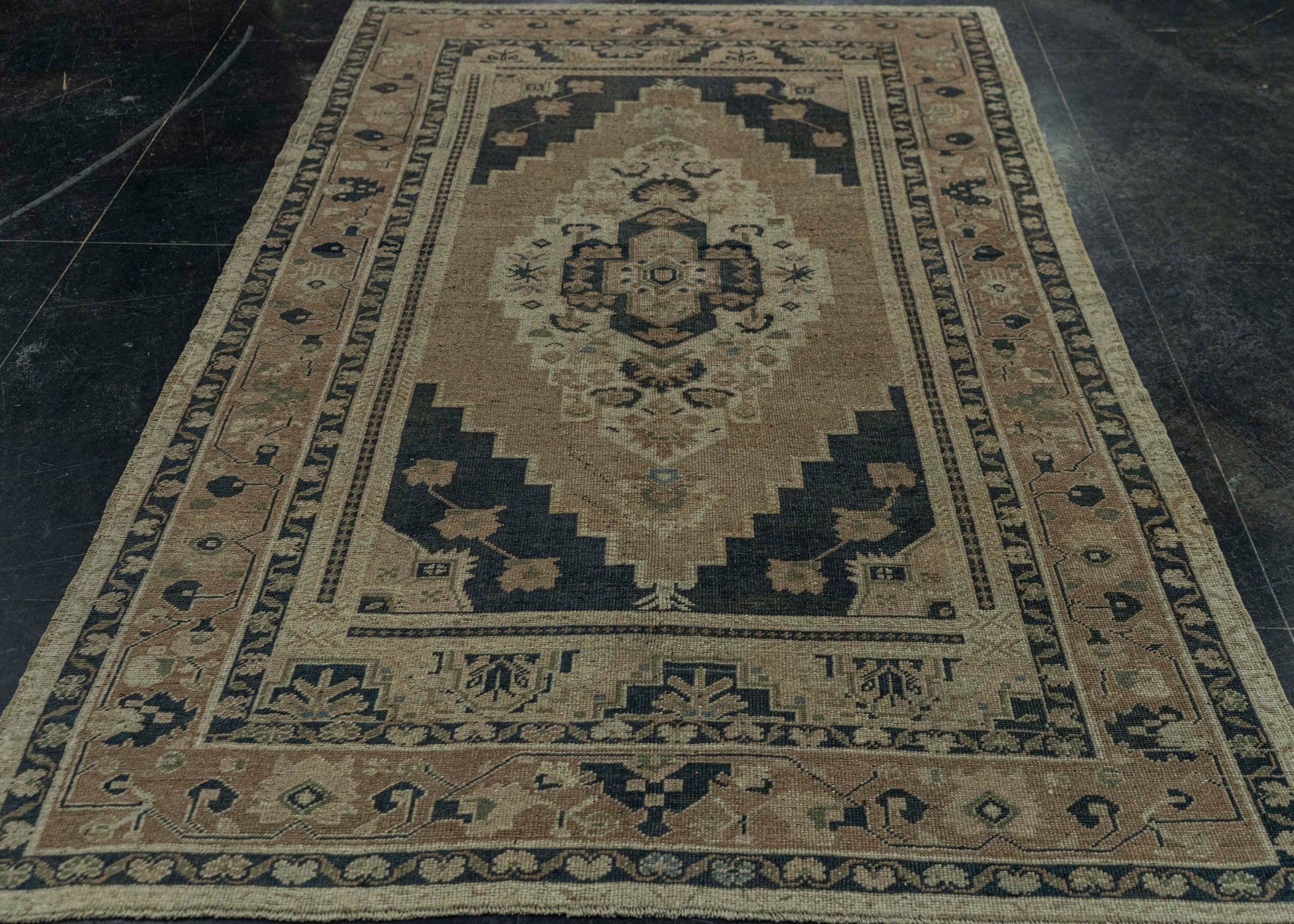 Turkish Vintage Rug 4'11" x 8'4" #20707