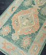 Turkish Oushak Runner Rug 2'10" x 8'8" #22309