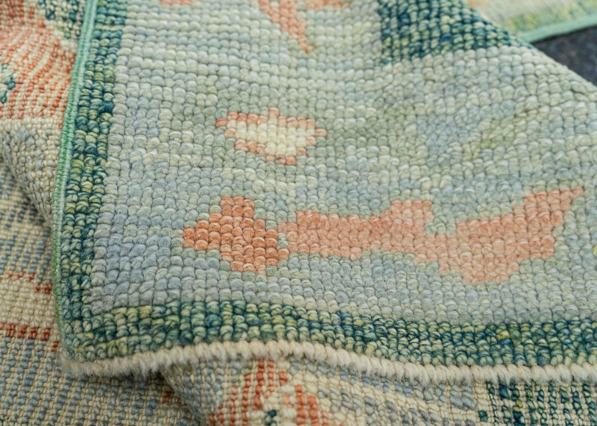 Turkish Oushak Runner Rug 2'10" x 8'8" #22309