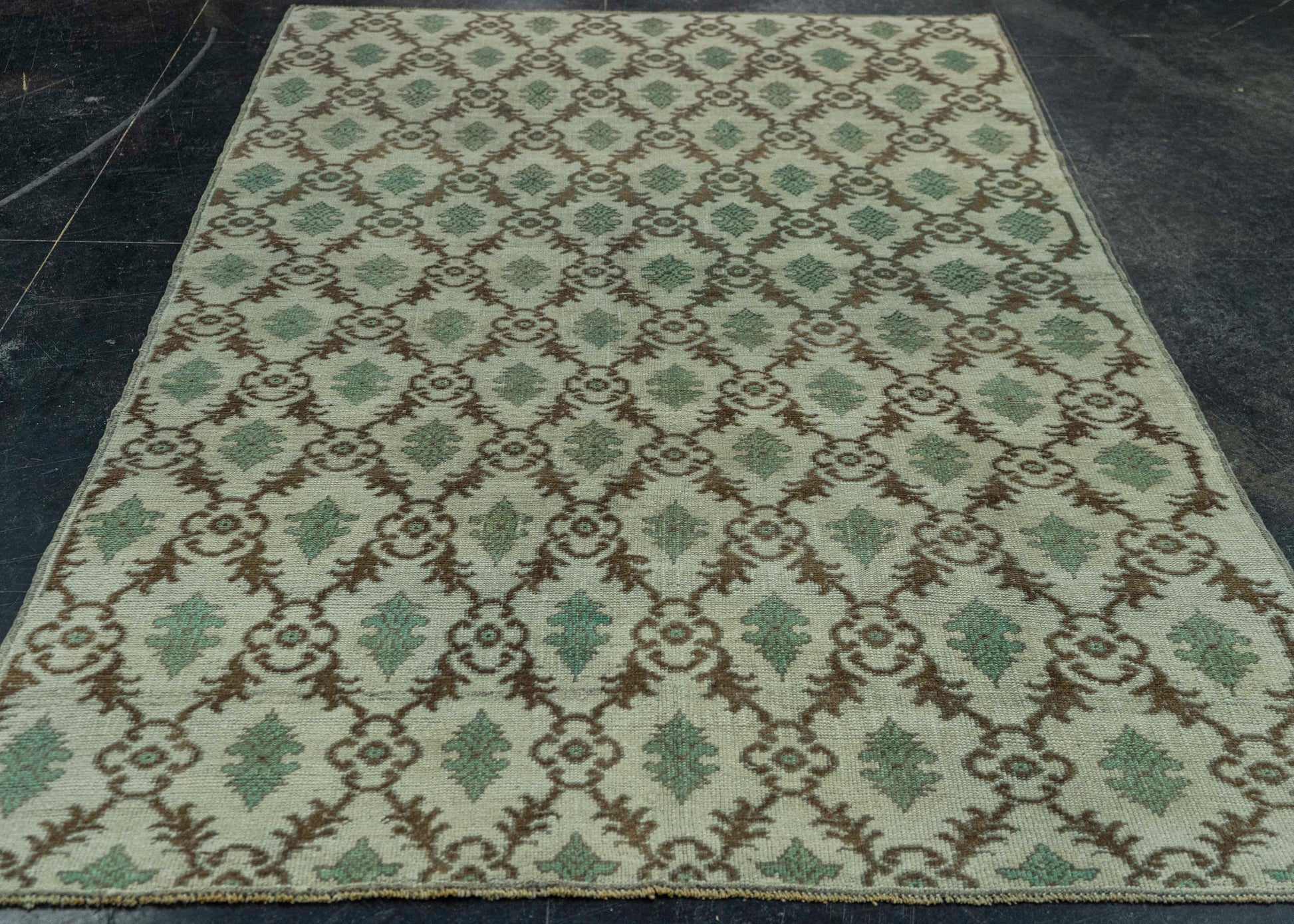 Turkish Vintage Rug 5'3" x 8'3" #20611