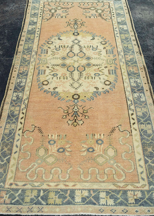 Turkish Anatolian Runner Rug 3'2" x 6'10" #22277