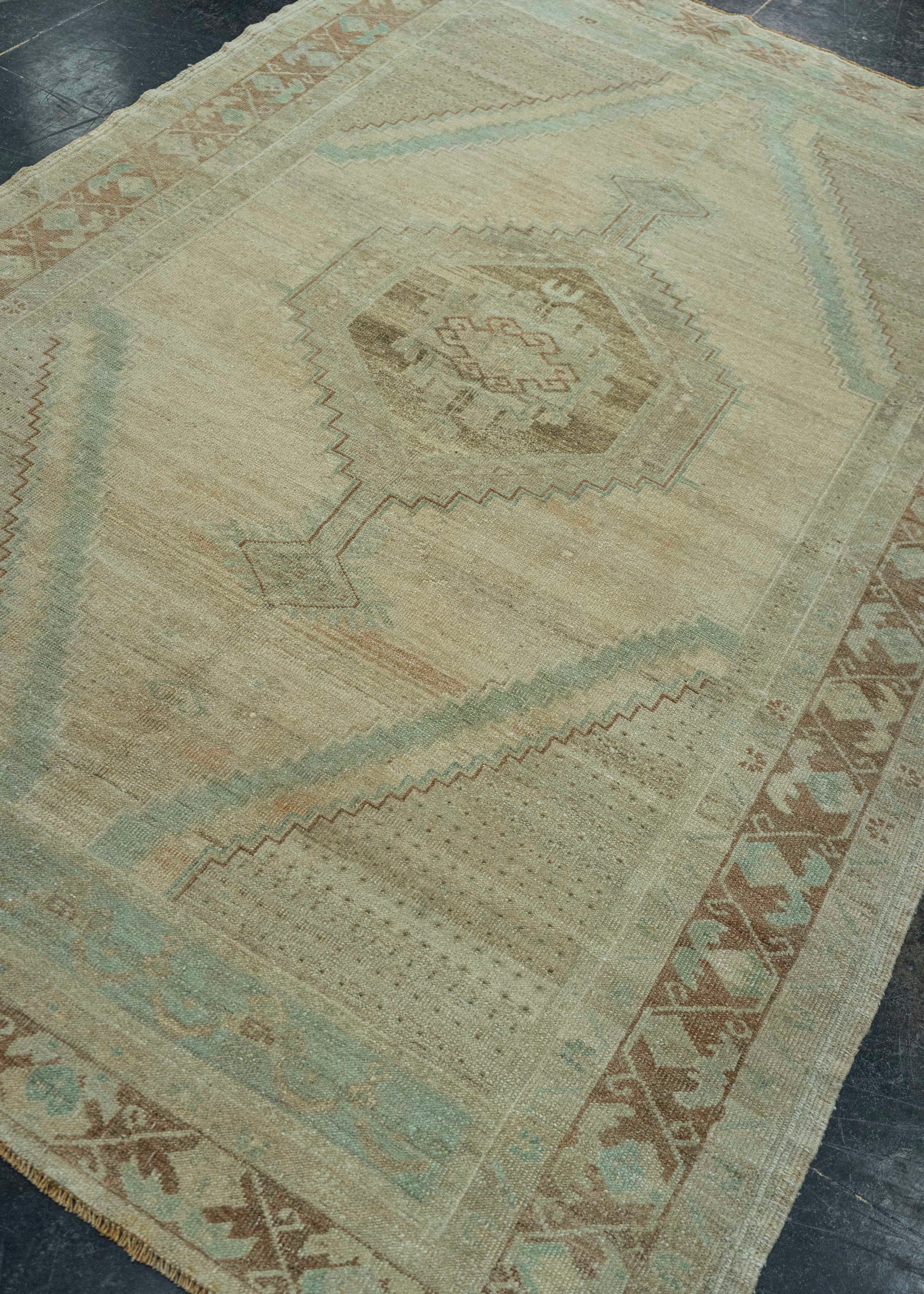 Turkish Vintage Rug 5'2" x 7'10" #20562