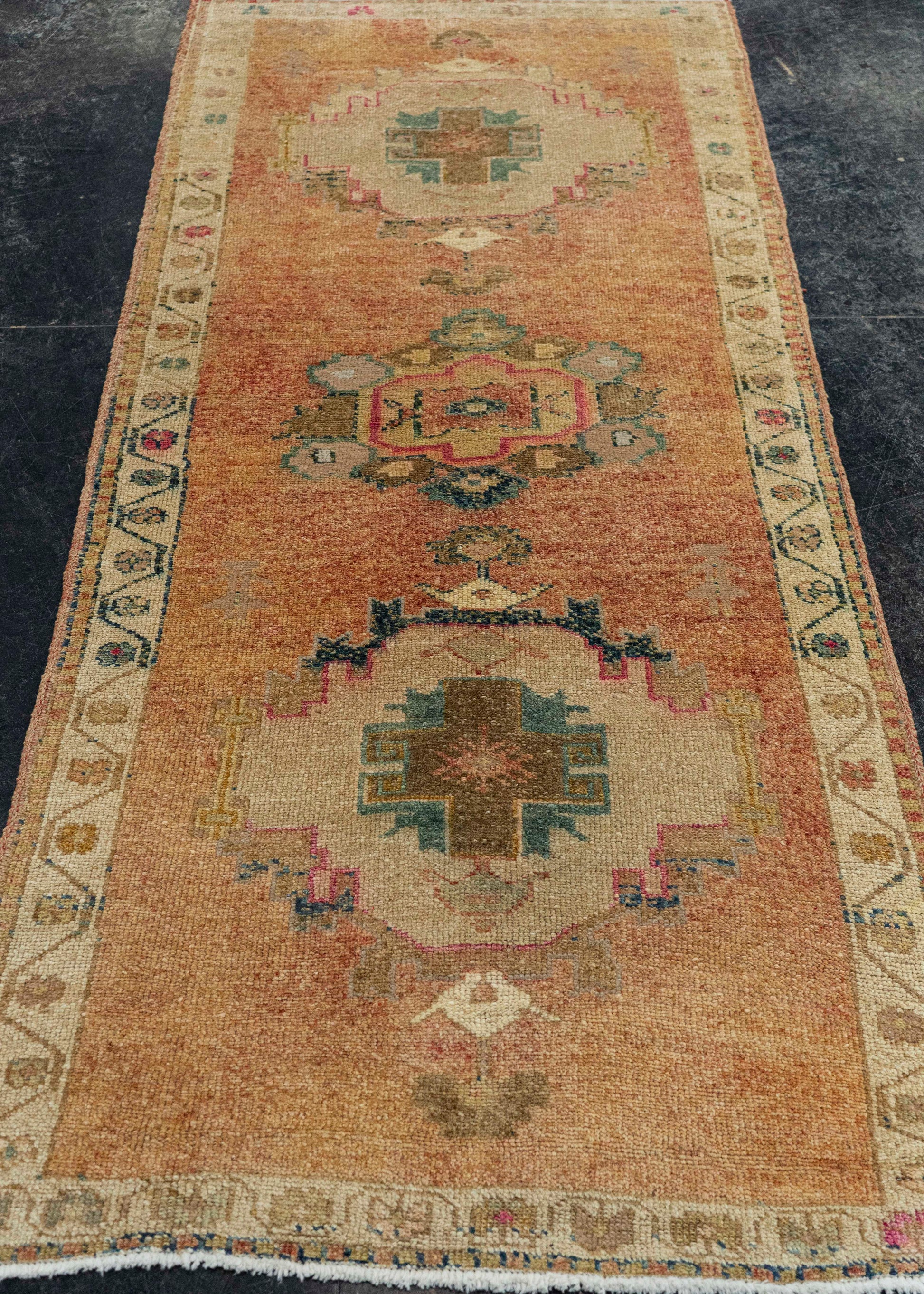 Turkish Anatolian Runner Rug 2'8" x 6'4" #22300