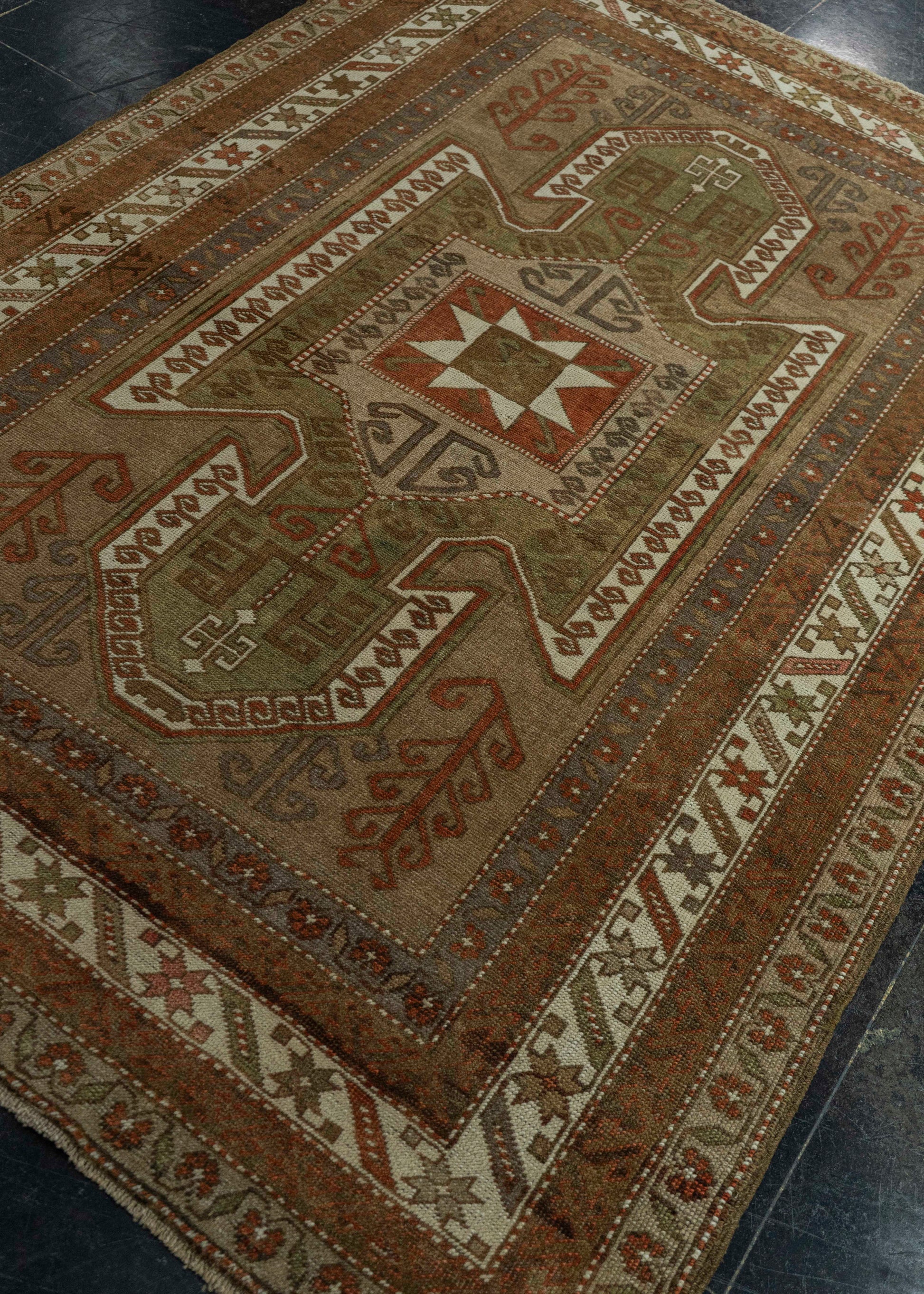 Turkish Vintage Rug 4'10" x 7'2" #20552