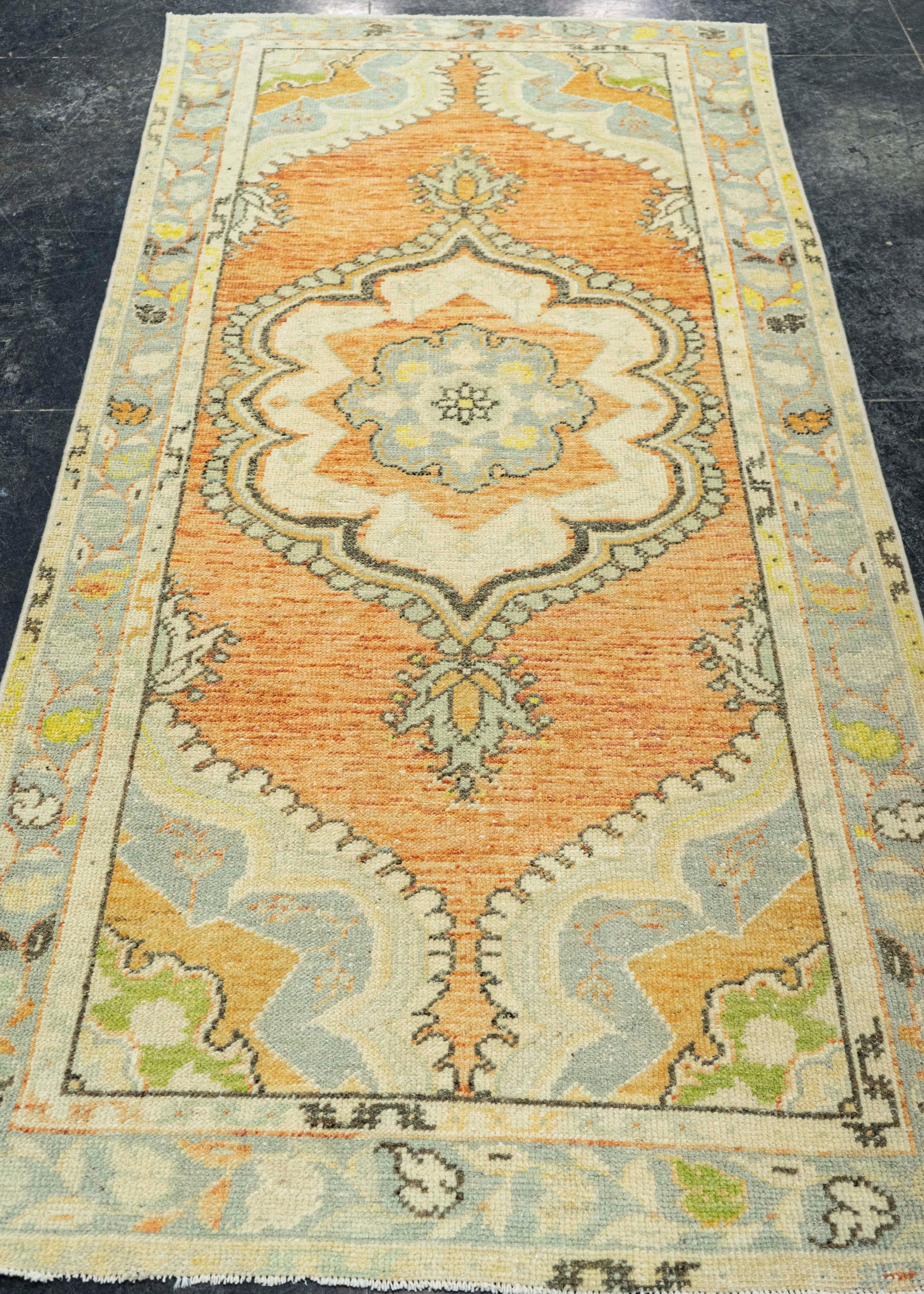 Turkish Anatolian Runner Rug 3'3" x 6'11" #22218