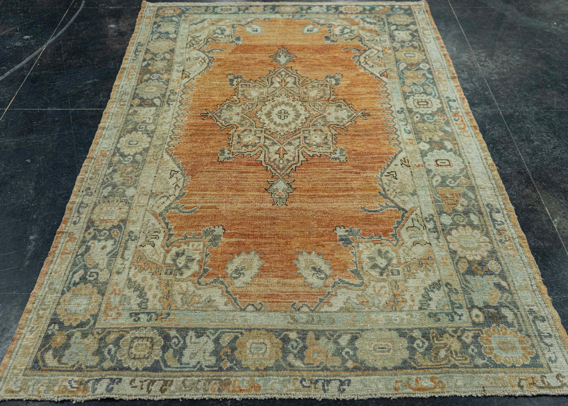 Turkish Vintage Rug 4'5" x 7'2" #20504