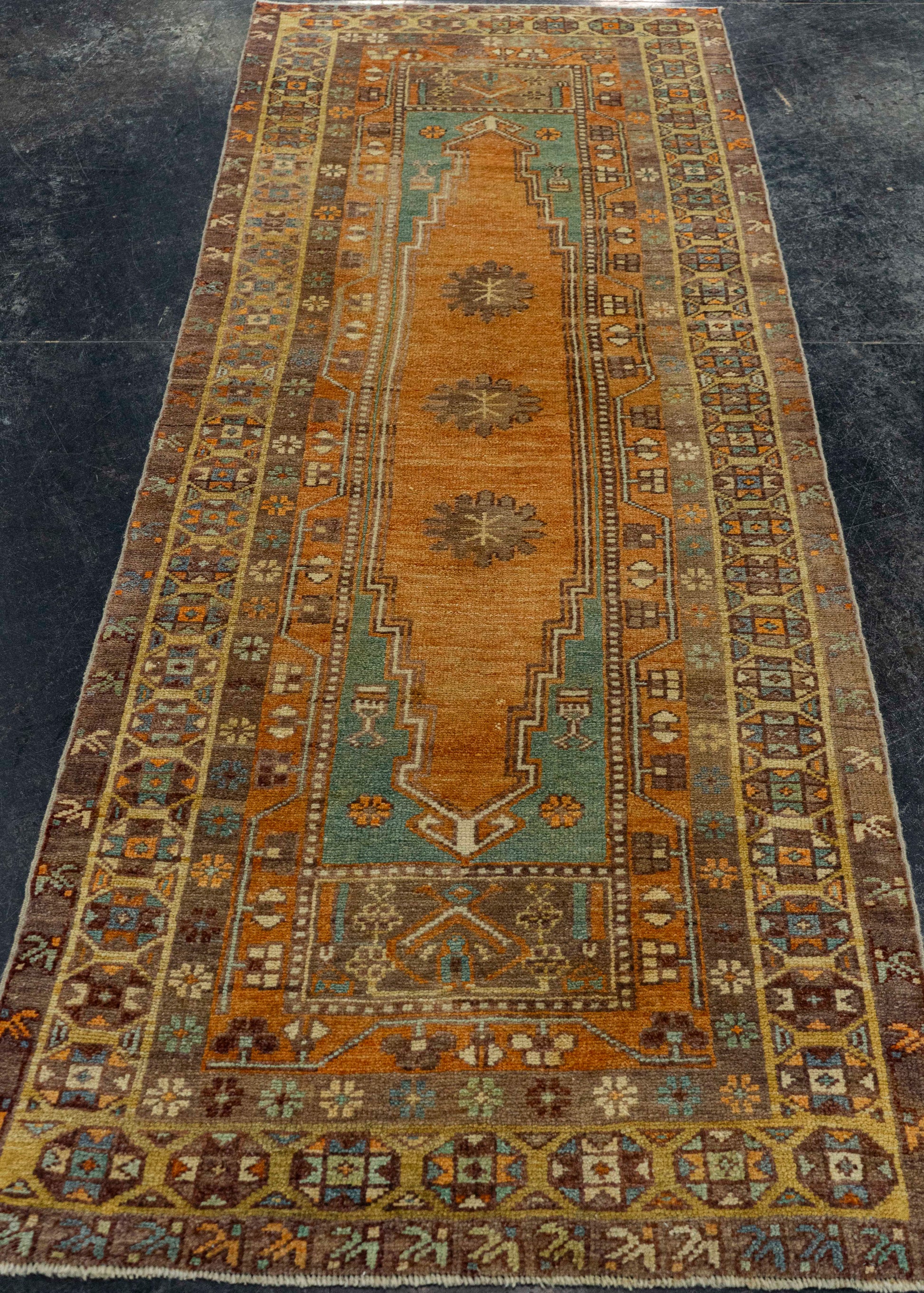 Turkish Anatolian Runner Rug 2'7" x 6'7" #22299
