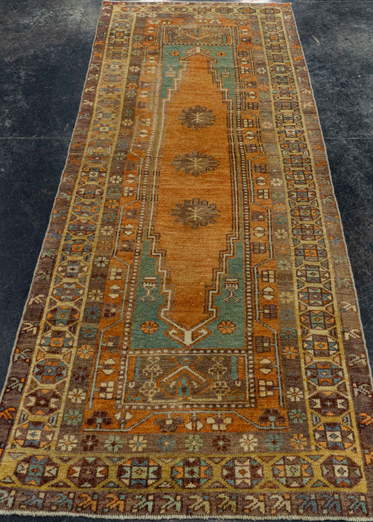 Turkish Anatolian Runner Rug 2'7" x 6'7" #22299