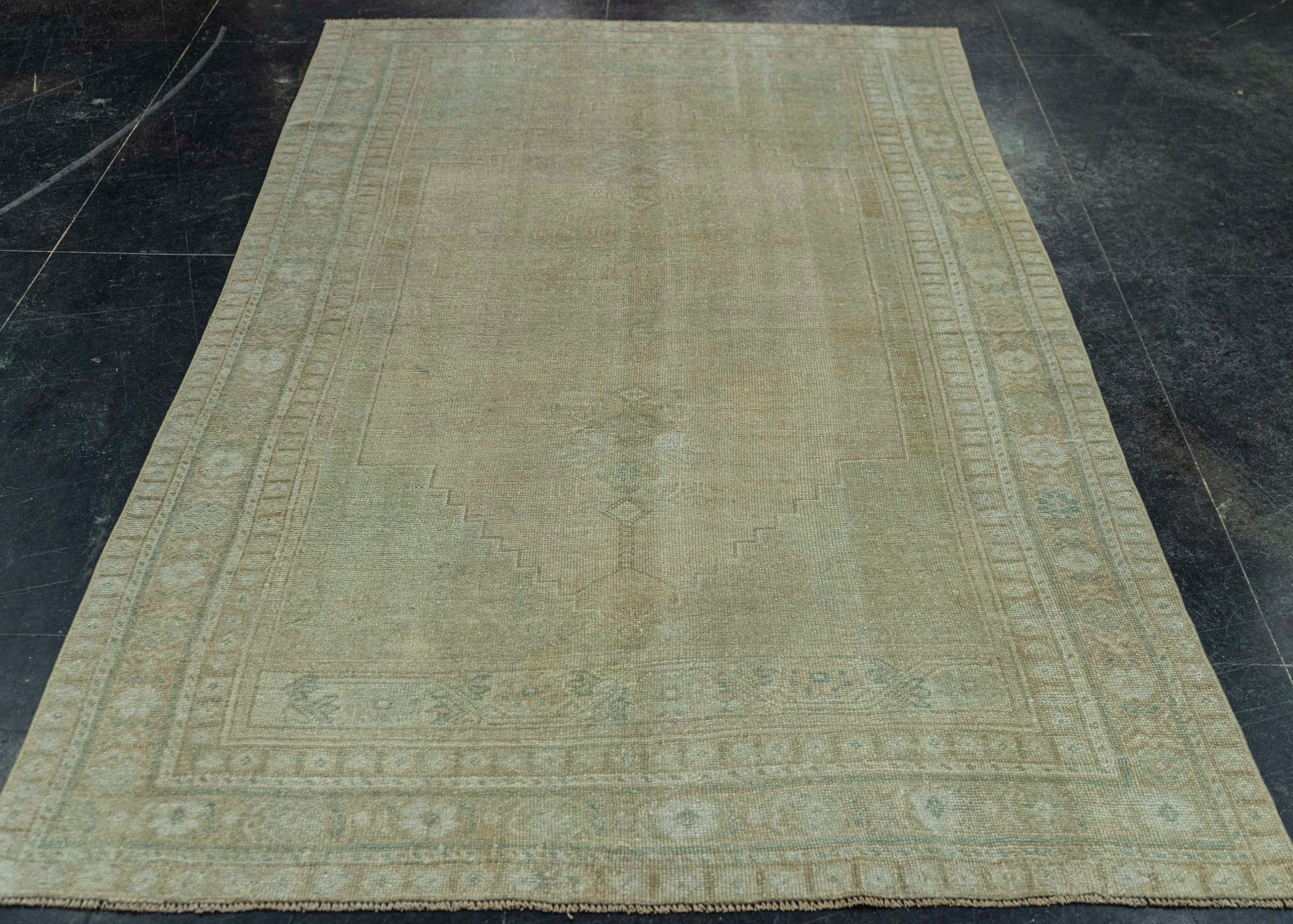 Turkish Vintage Rug 4'7" x 7'8" #20502