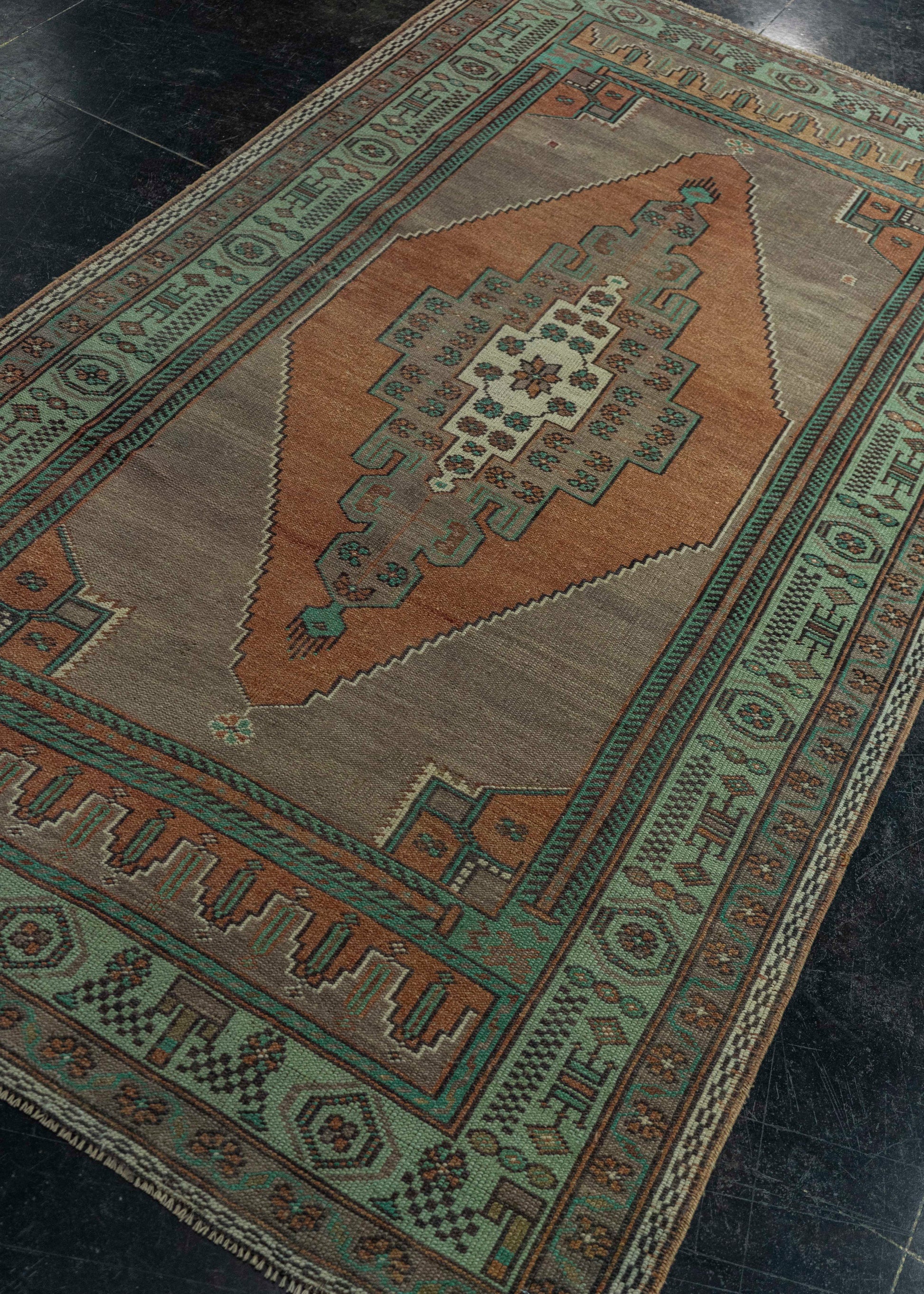 Turkish Vintage Rug 4' x 7'2" #20501
