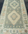 Turkish Oushak Runner Rug 3'1" x 6'4" #22136