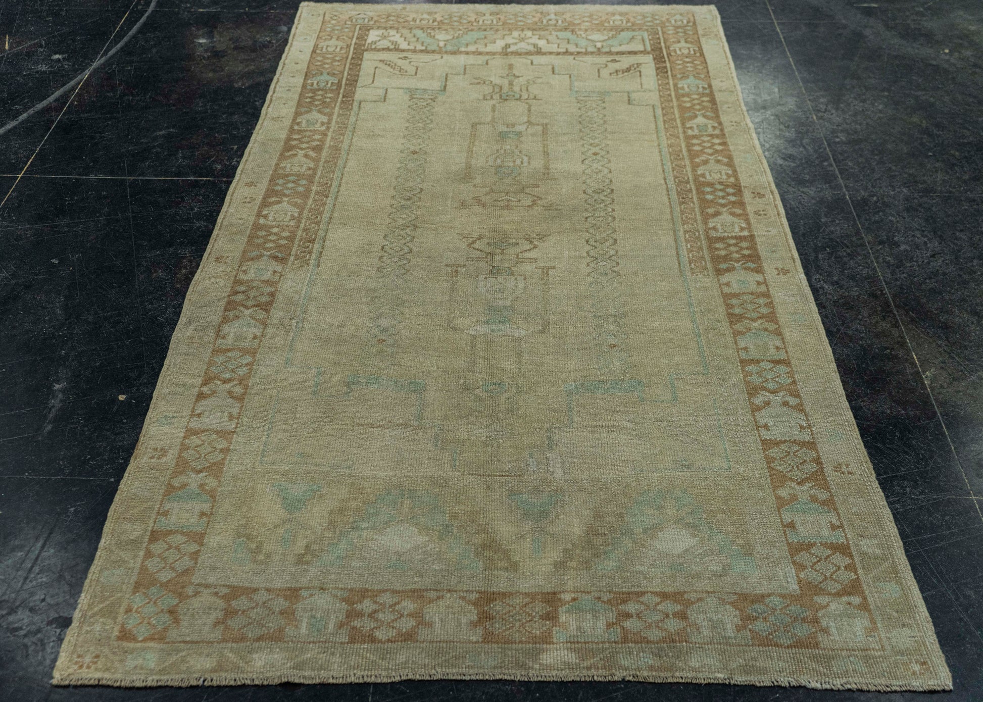 Turkish Vintage Rug 3'11 x 7'4" #20500