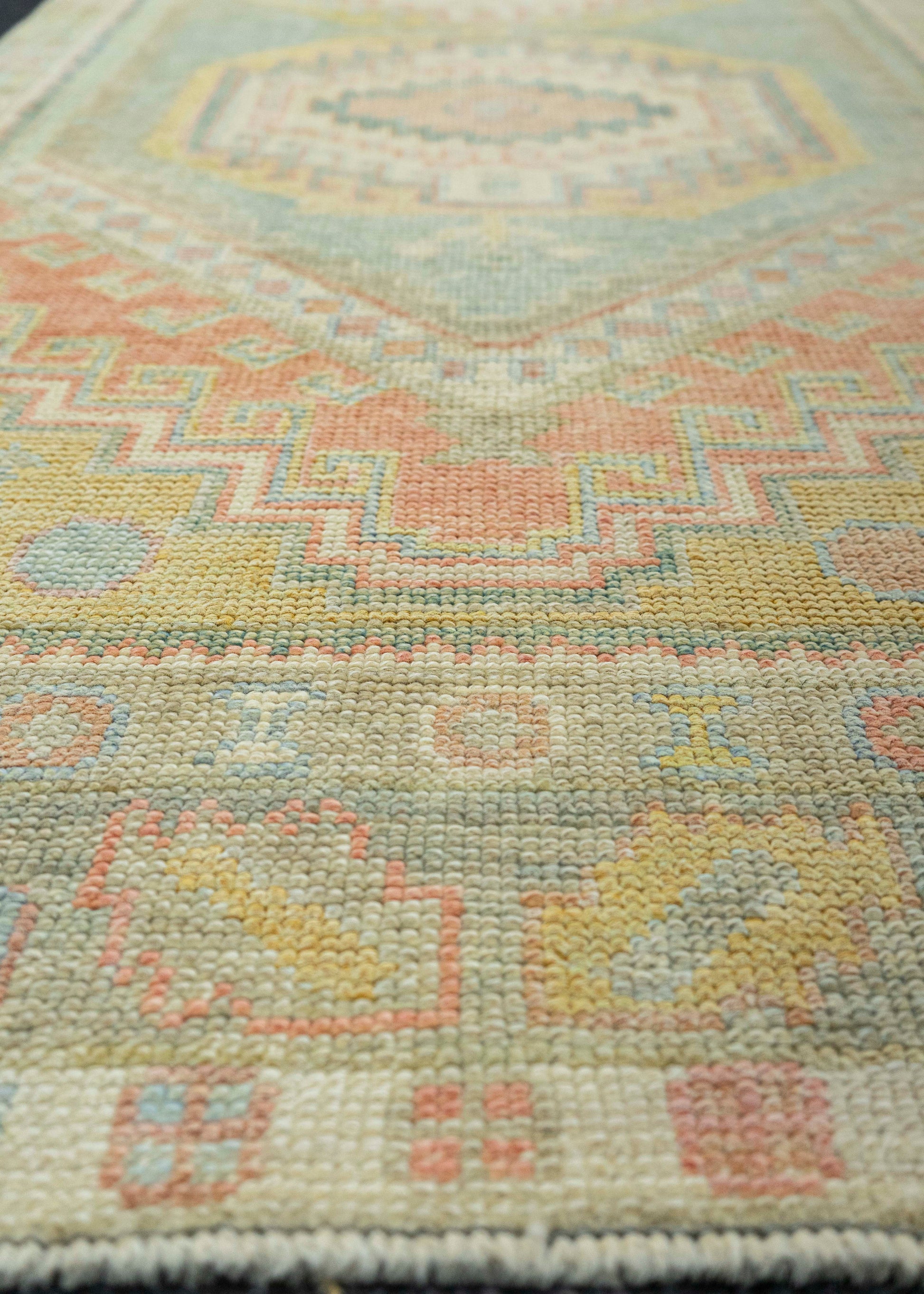 Turkish Oushak Runner Rug 2'11" x 11'4" #22139