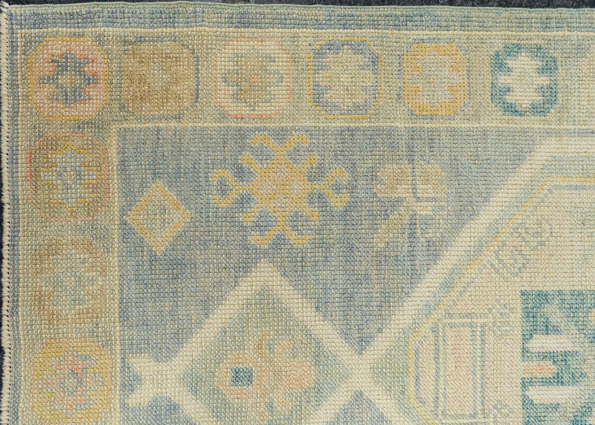 Turkish Oushak Runner Rug 3' x 6'5" #22137