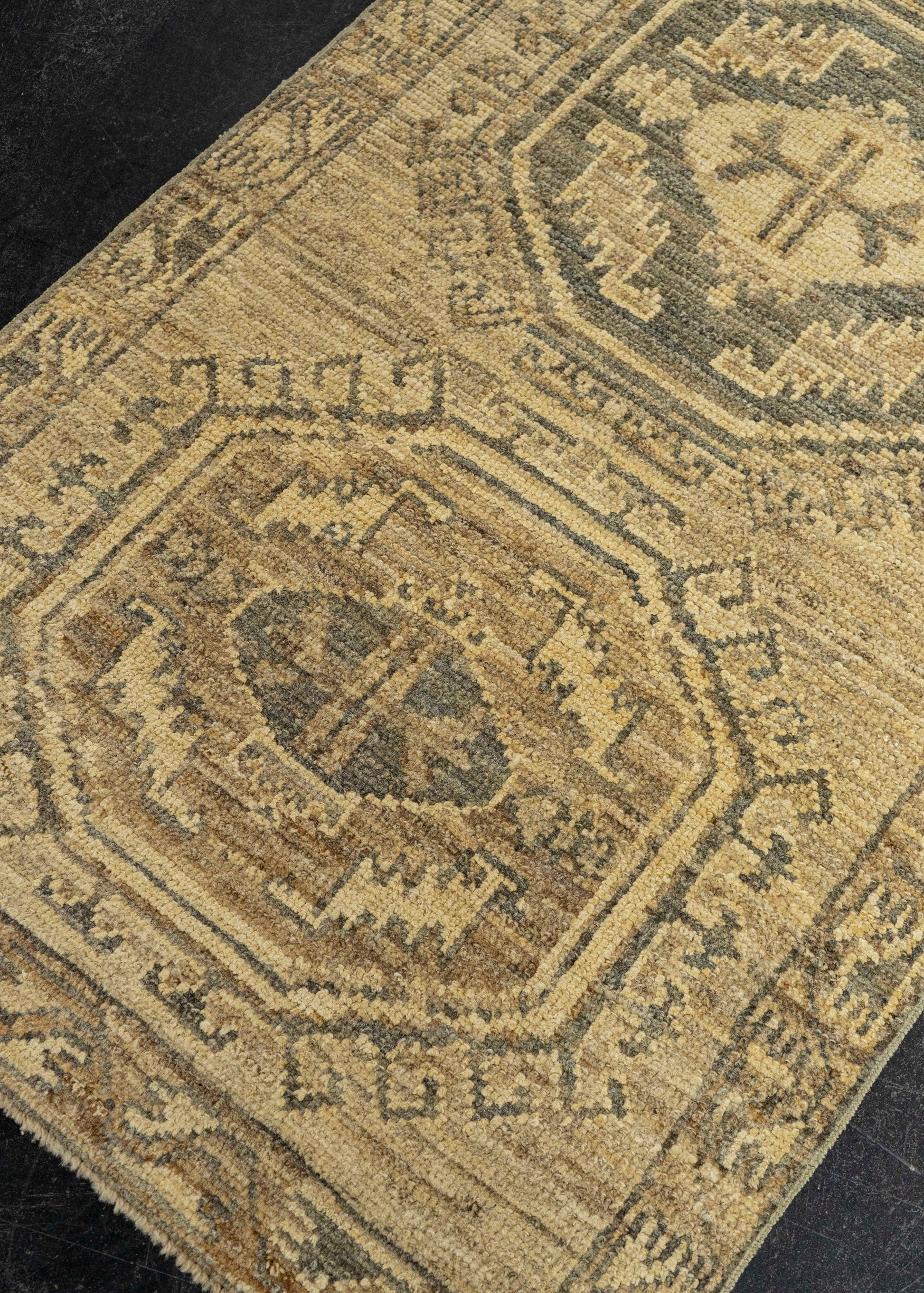 Turkish Oushak Rug 2'8" x 7'6" #23020