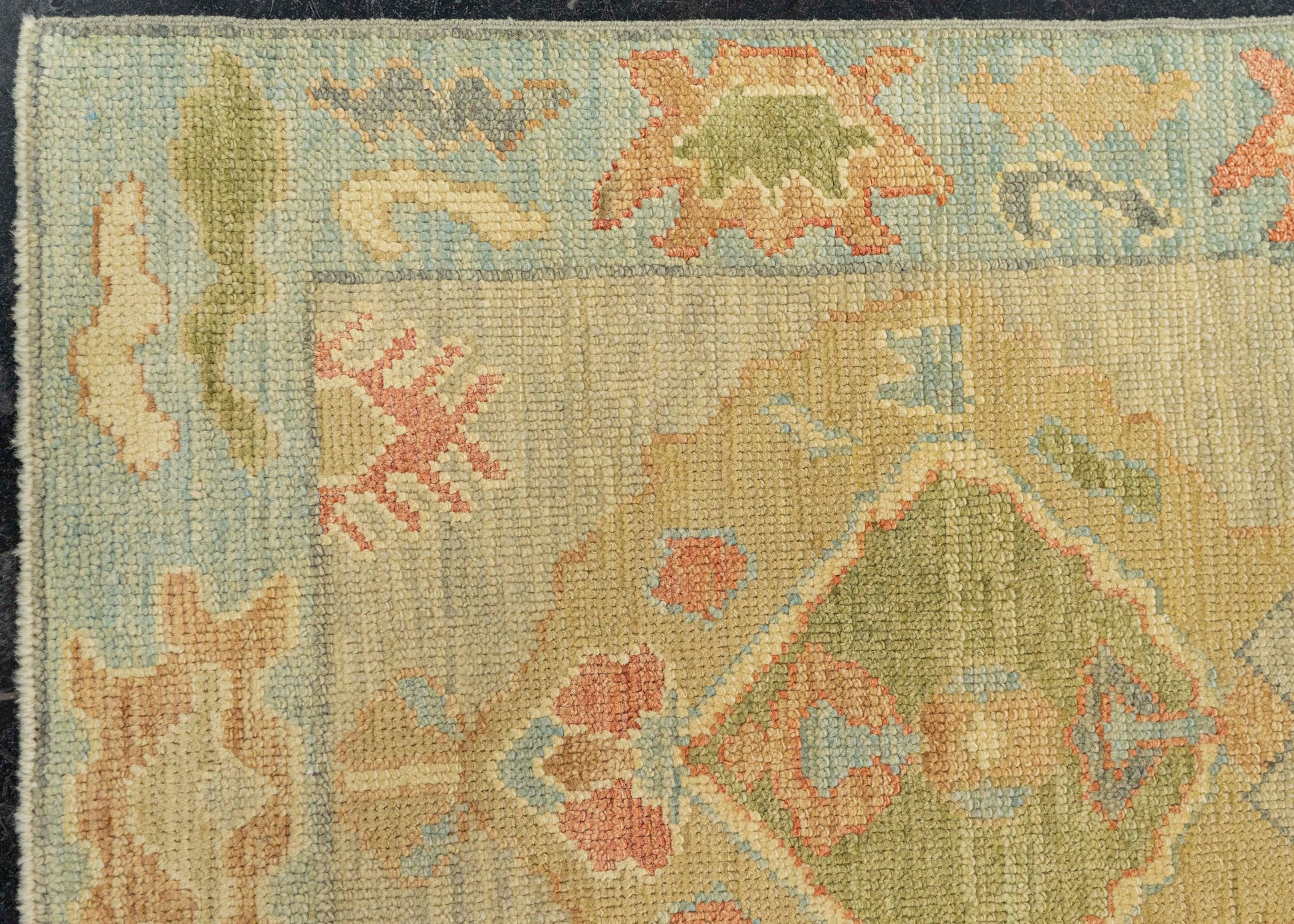 Turkish Oushak Rug 2'9" x 9'5" #22131