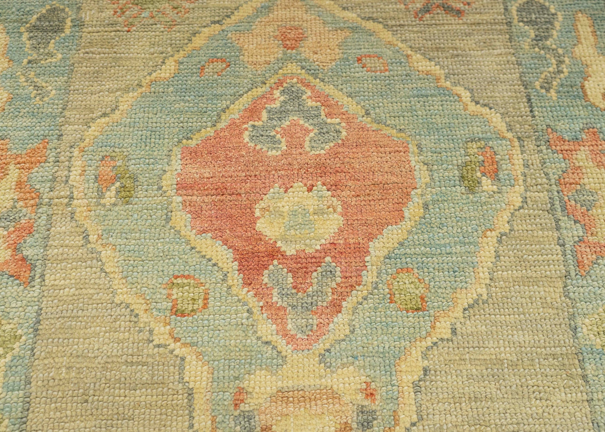 Turkish Oushak Rug 2'9" x 9'5" #22131