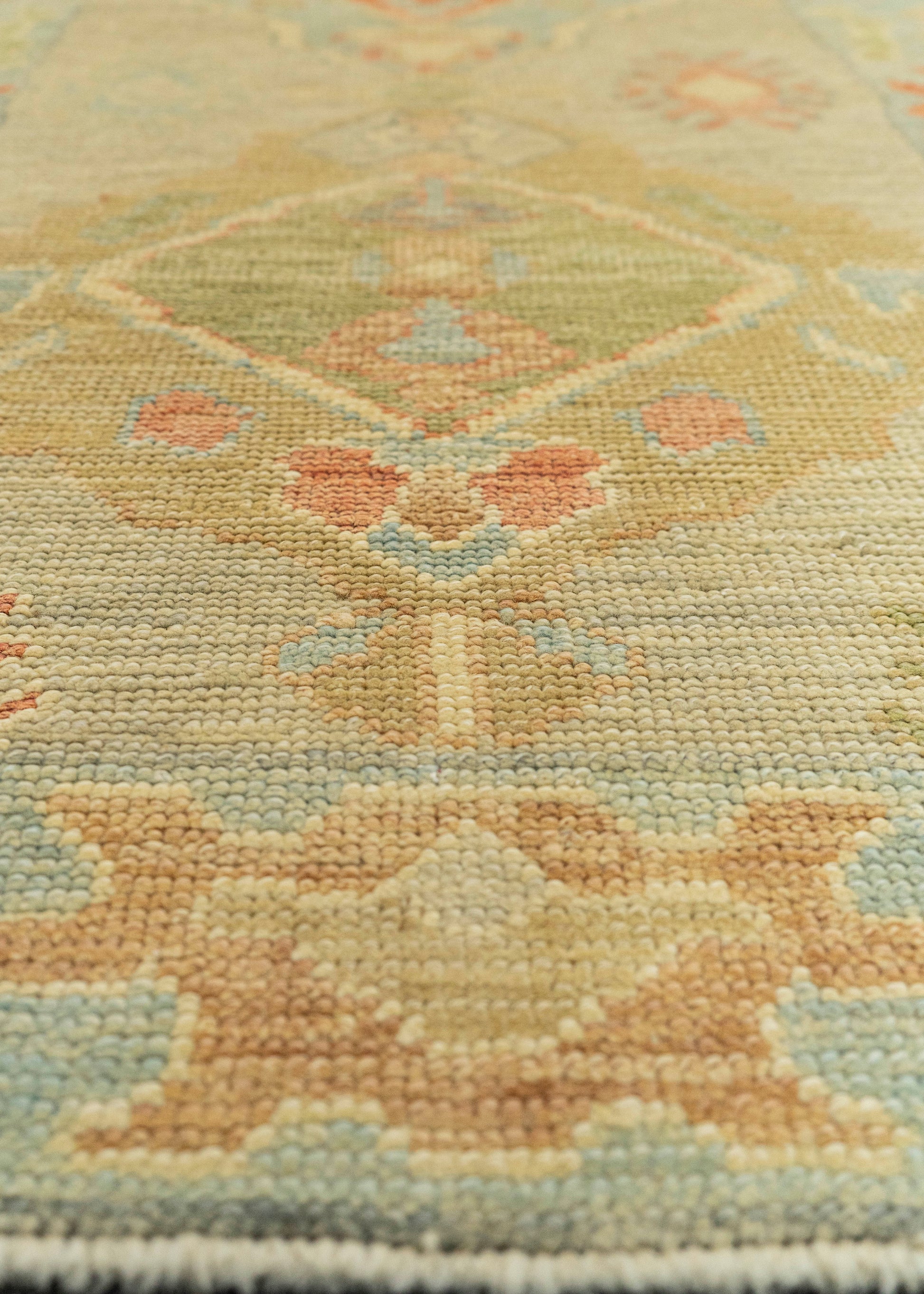 Turkish Oushak Rug 2'9" x 9'5" #22131