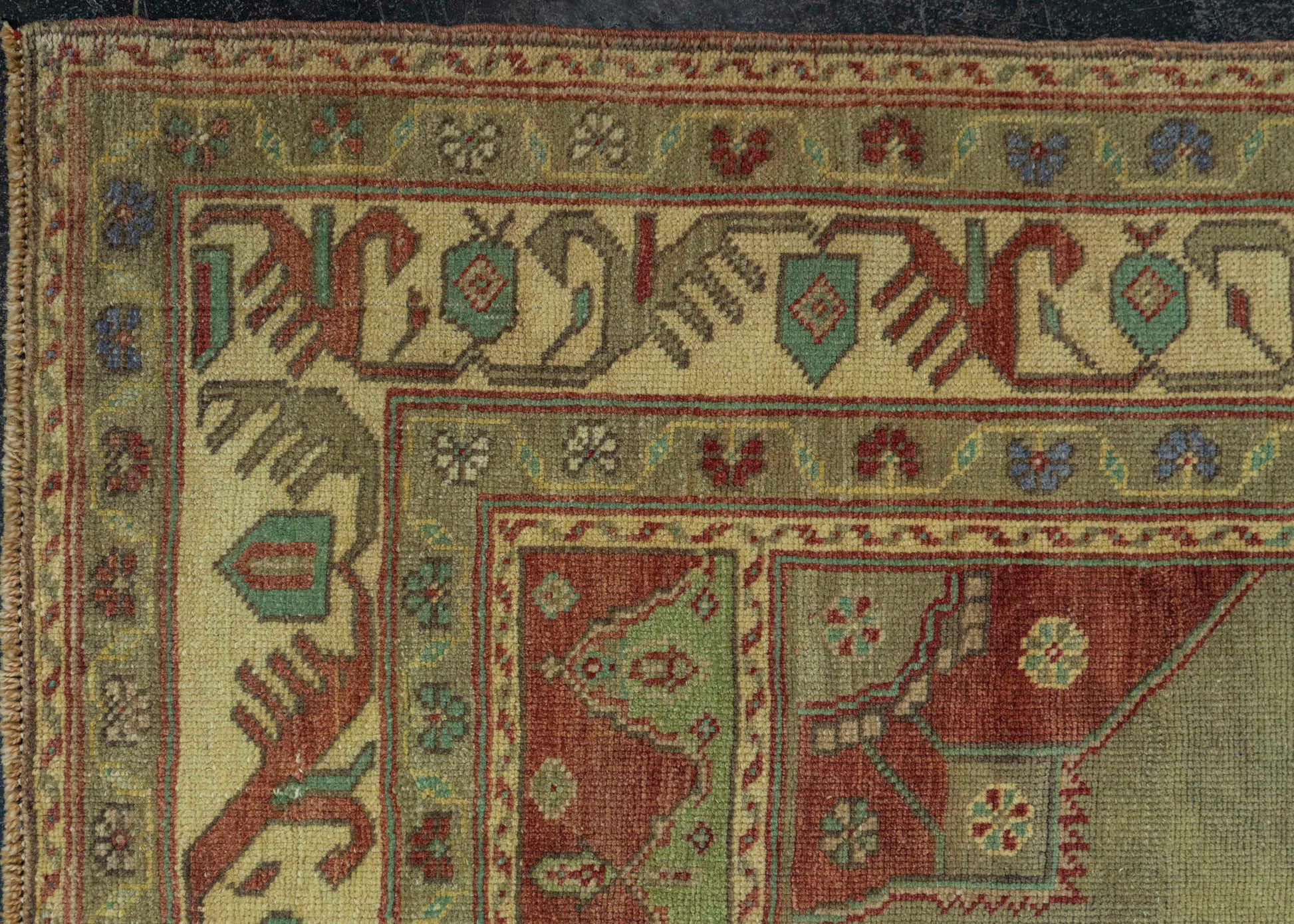 Turkish Vintage Rug 4'3" x 7' #20824