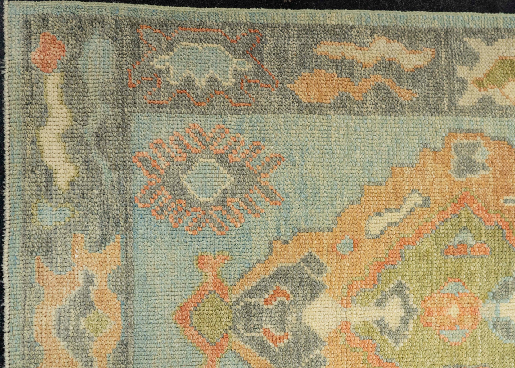 Turkish Oushak Rug 2'10" x 8'8" #22147