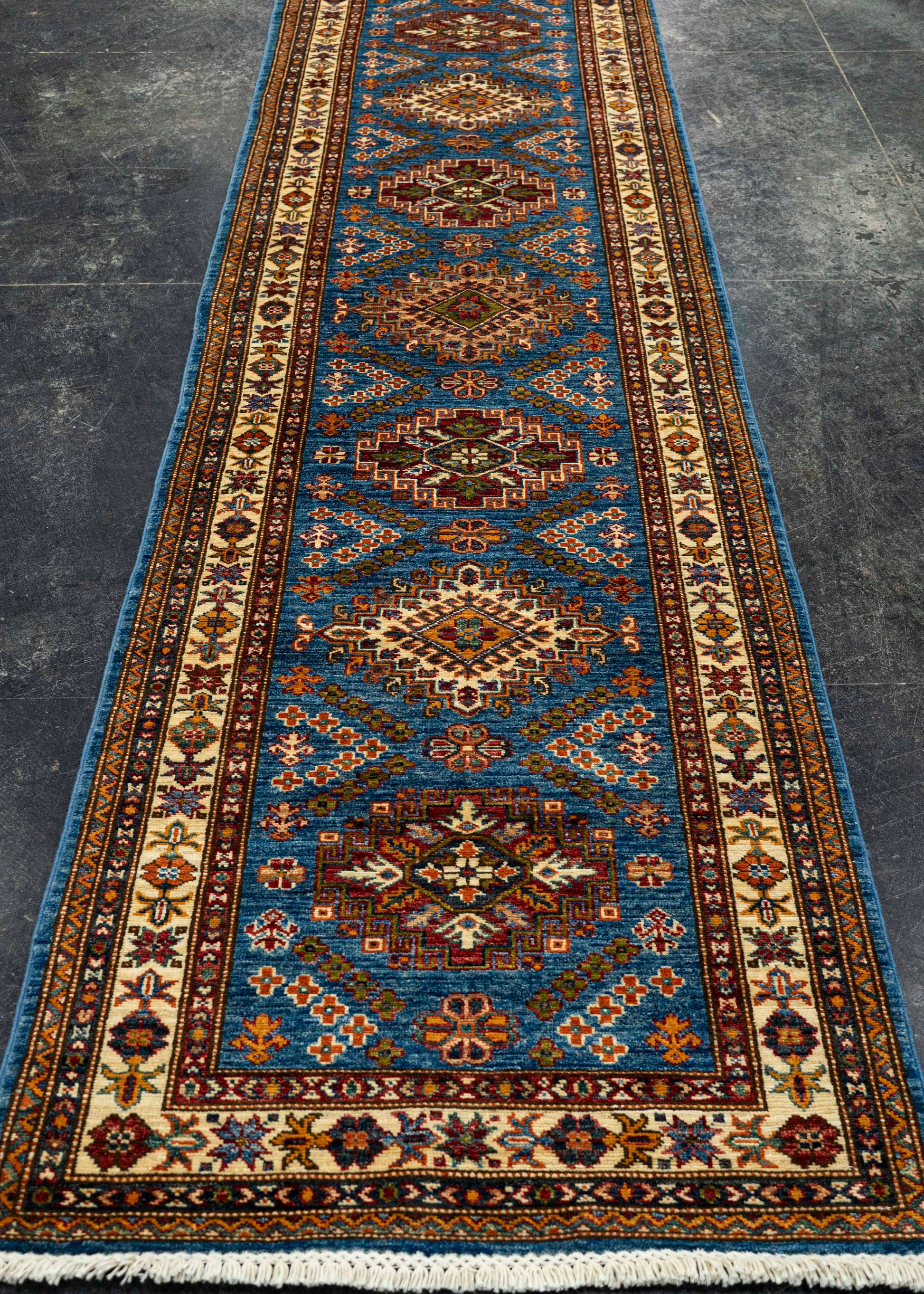 Oriental Handmade Rug  2'9" x 9'8" #22895