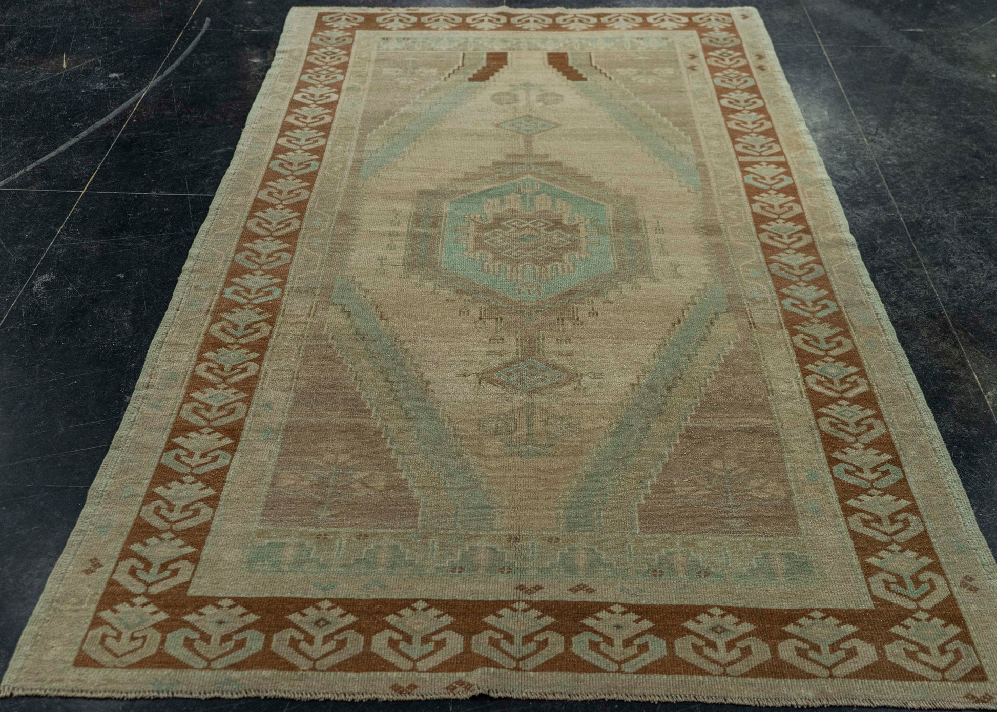 Turkish Vintage Rug 4'7" x 7'11" #20841