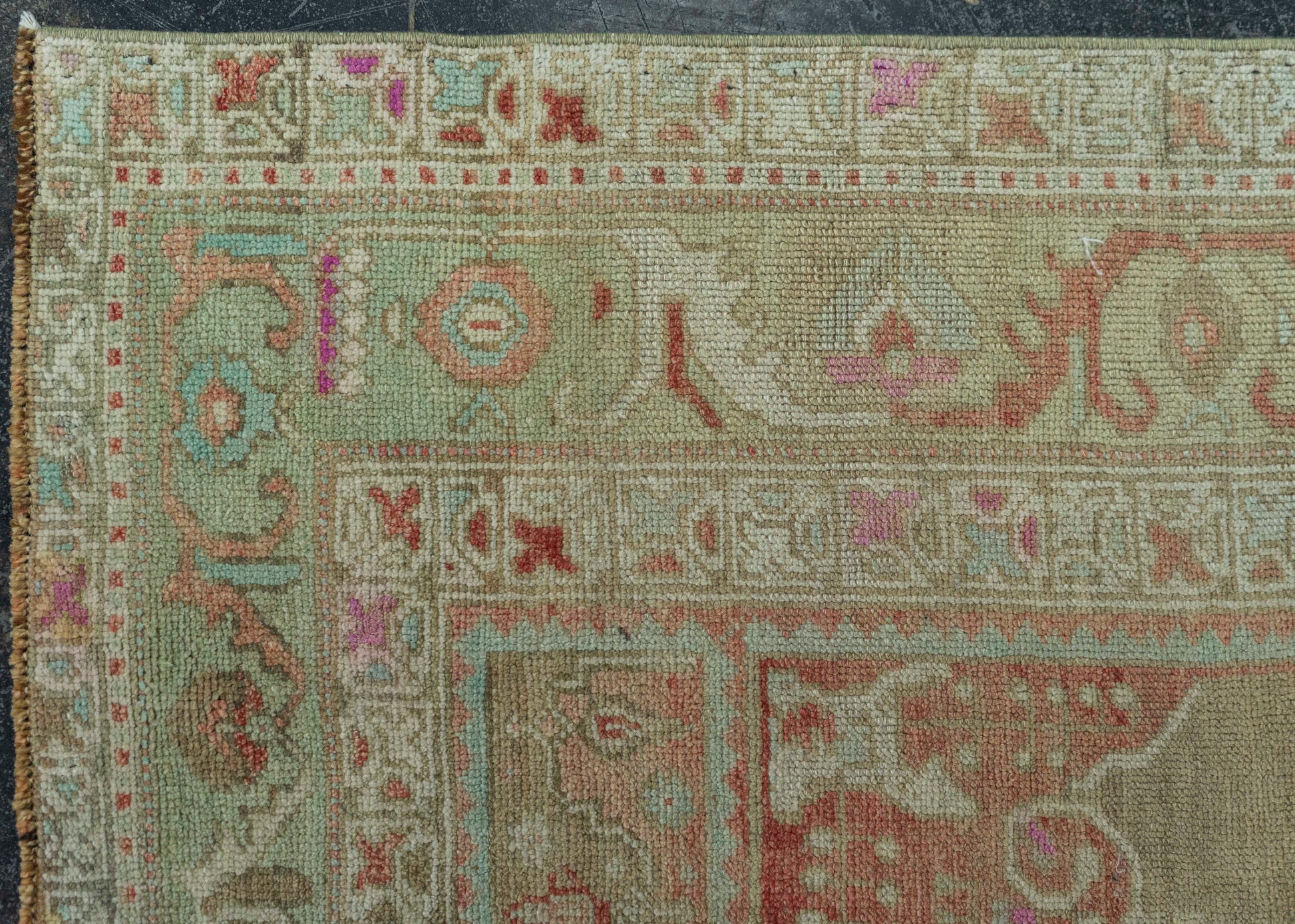 Turkish Vintage Rug 4'9" x 7'11" #20848