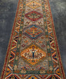 Oriental Handmade Rug  2'7" x 9'3" #22896