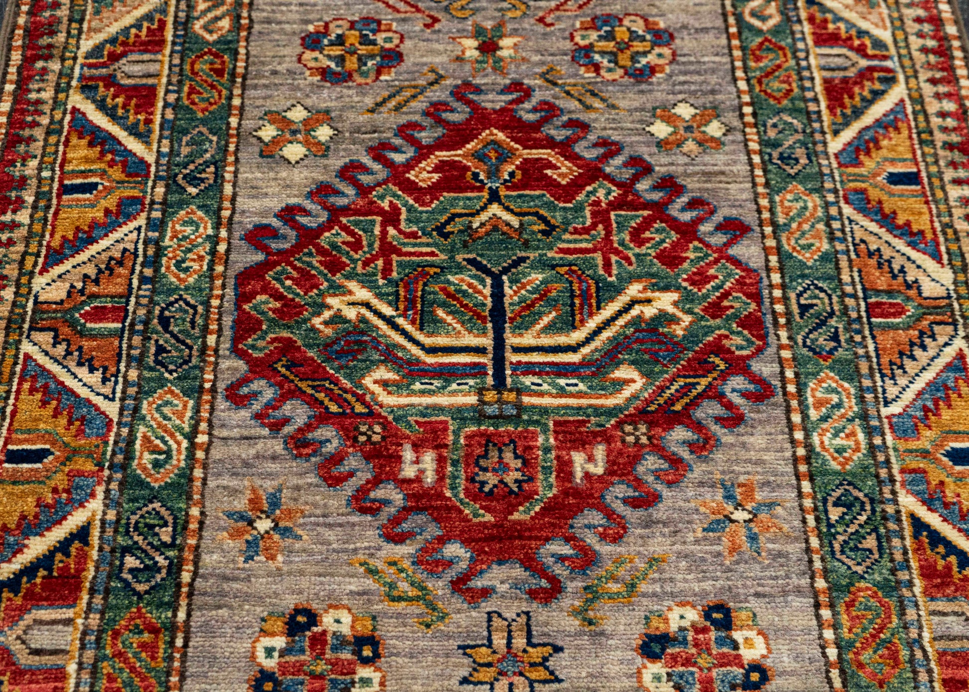 Oriental Handmade Rug  2'7" x 9'3" #22896