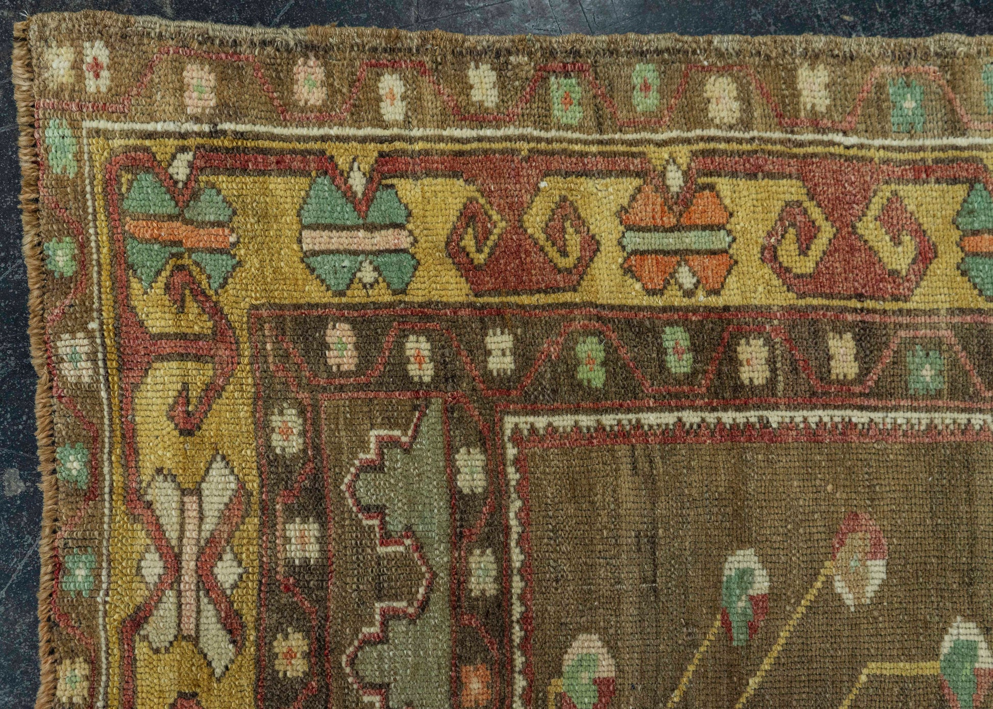 Turkish Vintage Rug 4'7" x 8'2" #20832