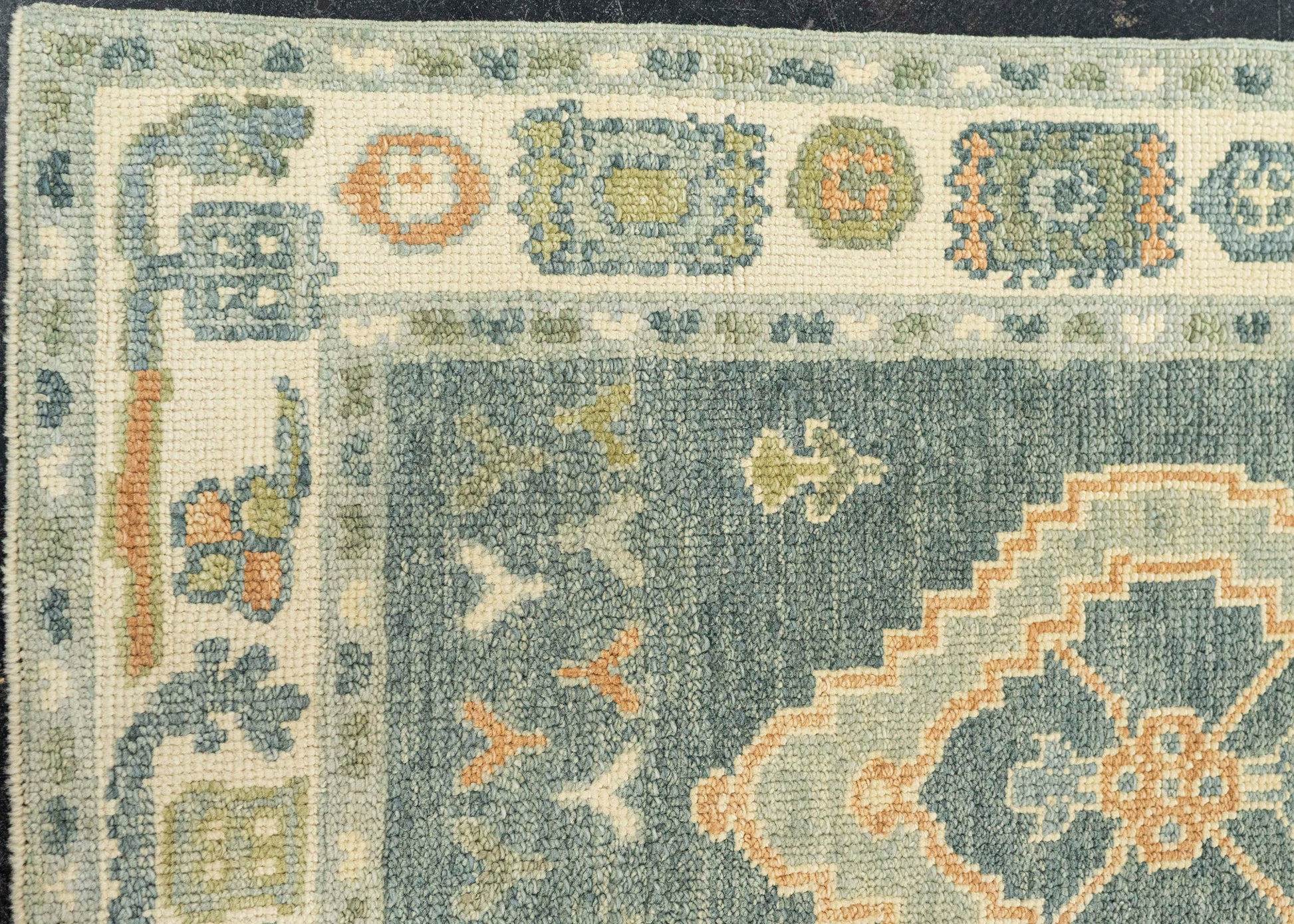 Turkish Oushak Rug 3' x 10' #22135