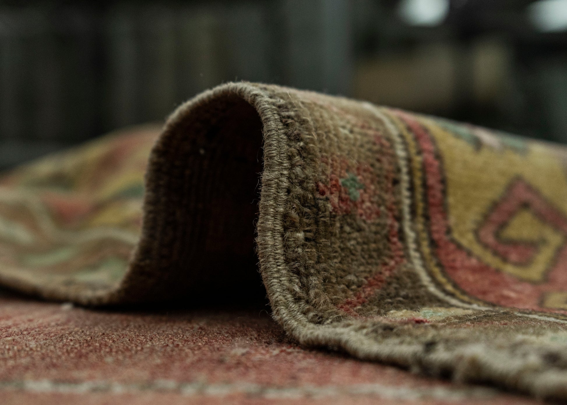 Turkish Vintage Rug 4'7" x 8'2" #20832