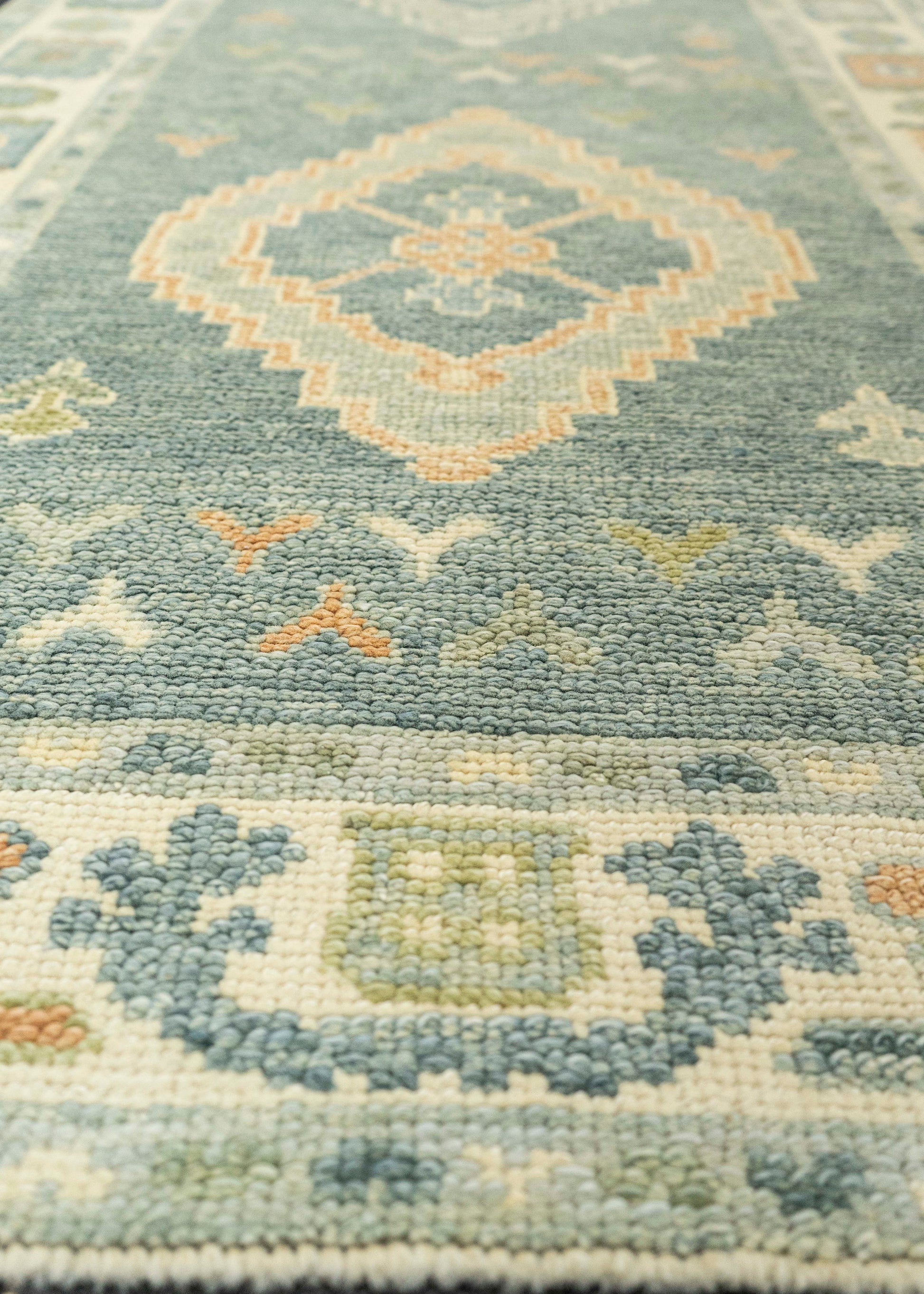 Turkish Oushak Rug 3' x 10' #22135