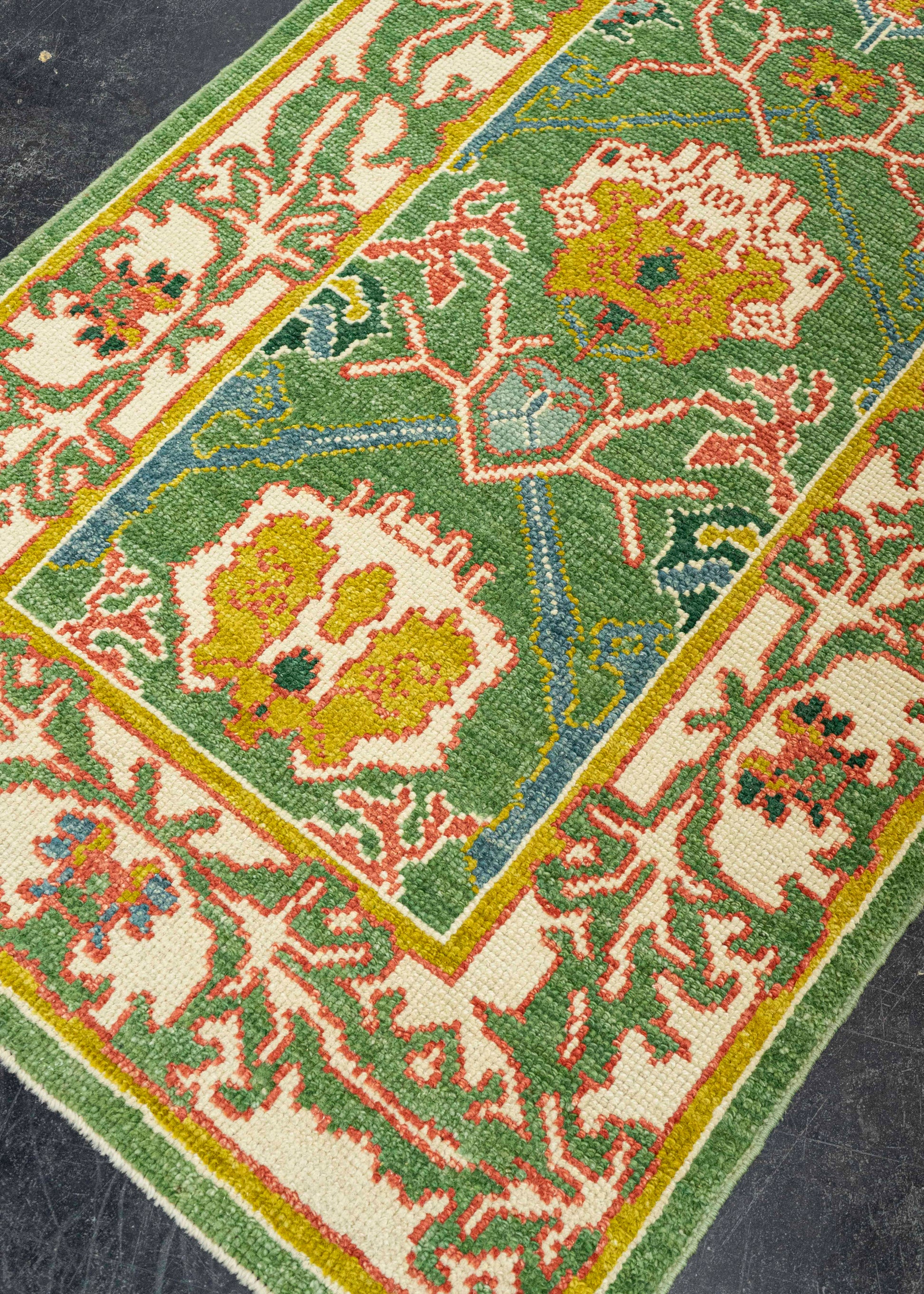 Turkish Oushak Rug 3'1" x 8'9" #22316