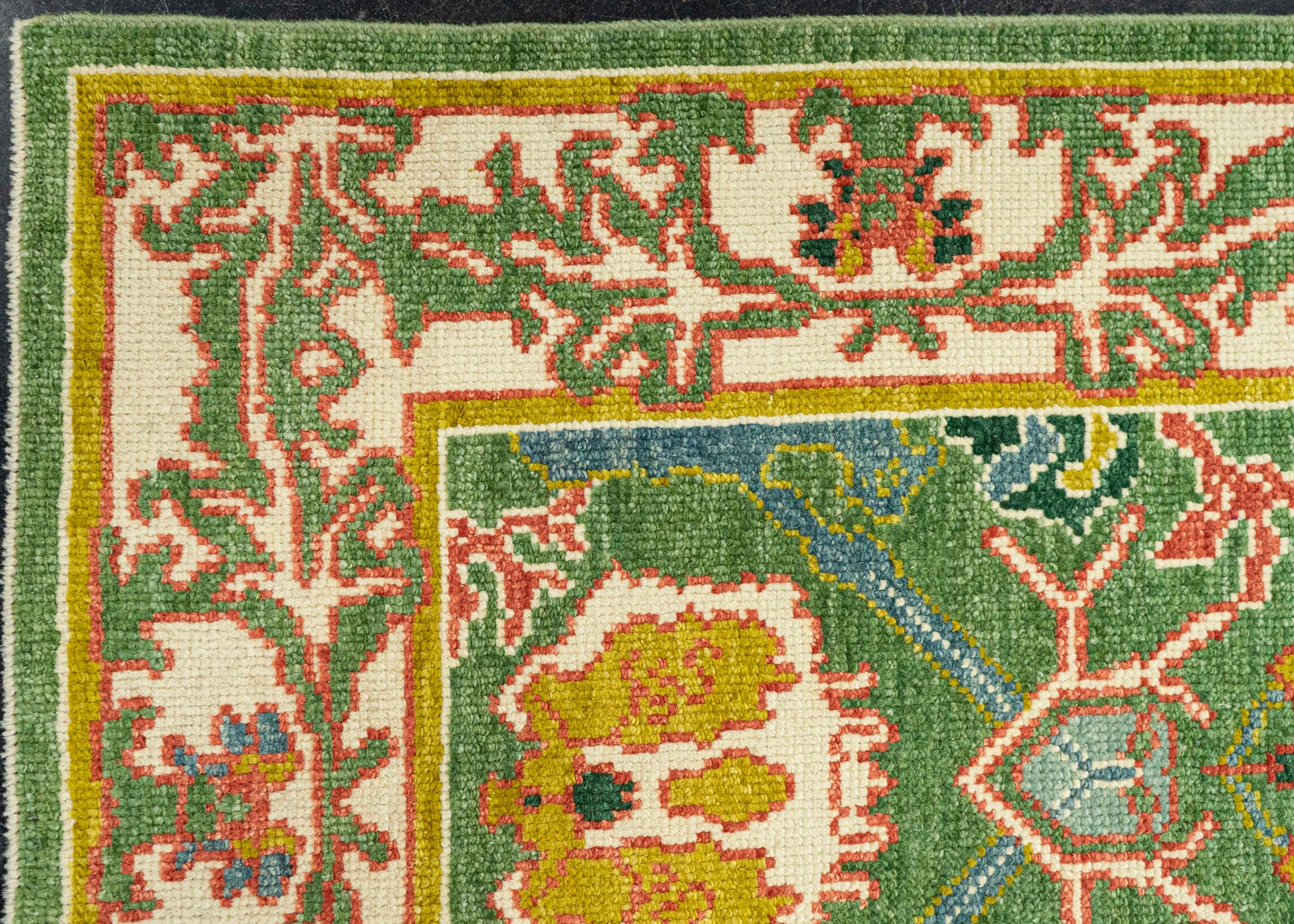 Turkish Oushak Rug 3'1" x 8'9" #22316