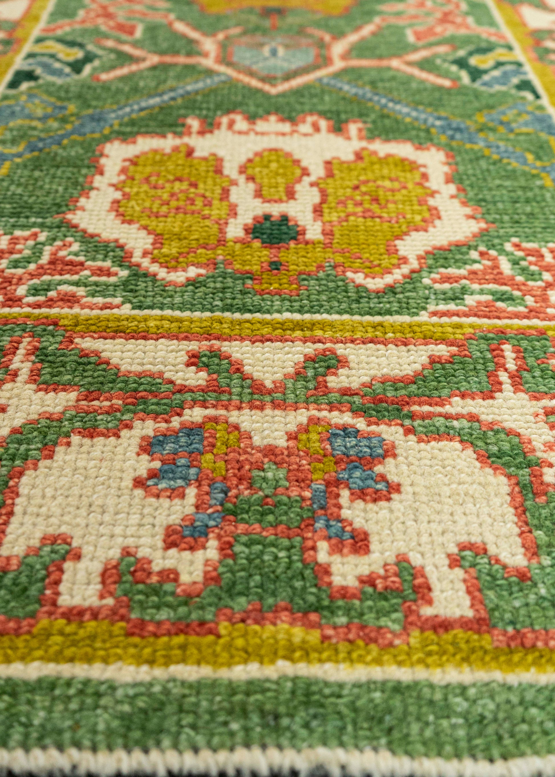 Turkish Oushak Rug 3'1" x 8'9" #22316
