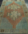 Turkish Vintage Rug 4' x 7'5" #20684