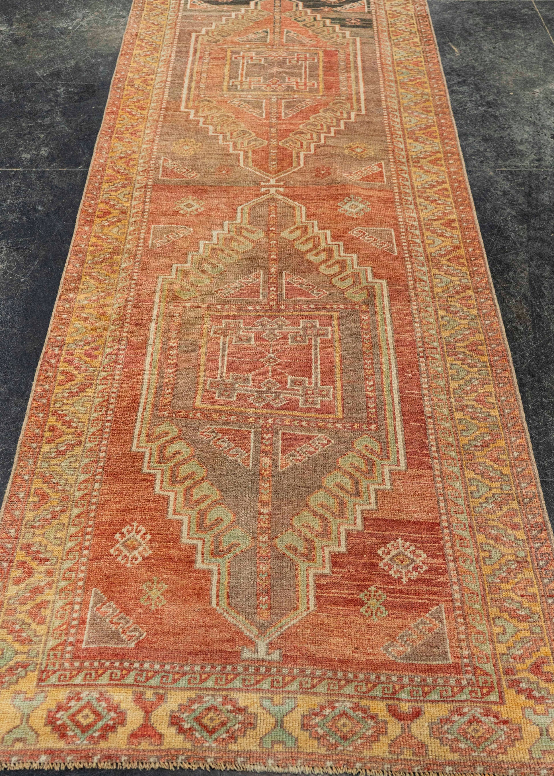 Turkish Anatolian Runner Rug 2'10" x 7'11" #22276