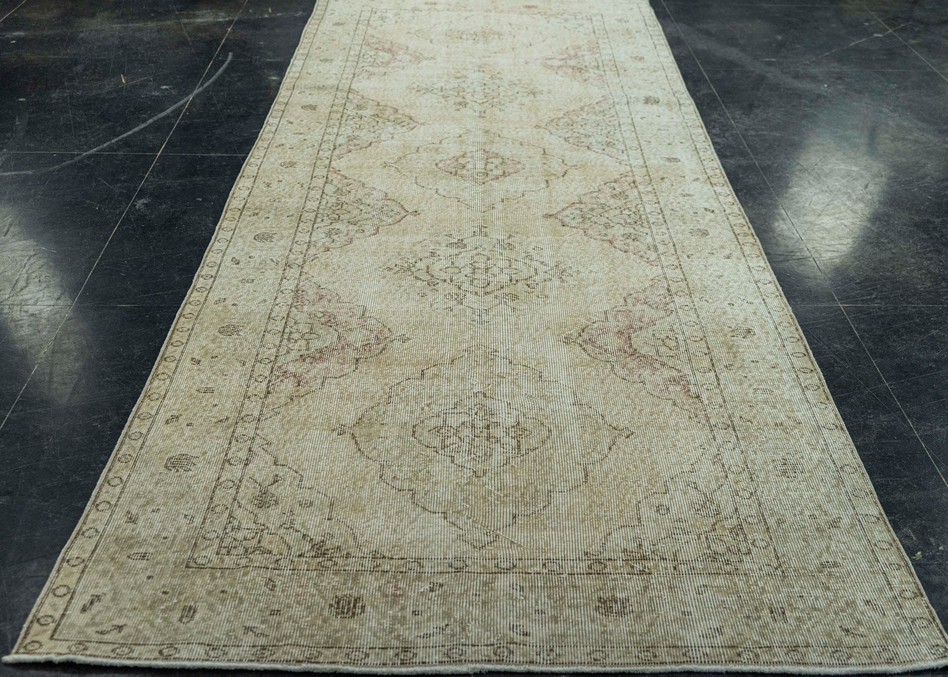 Turkish Vintage Rug 4'9" x 12'10" #20776