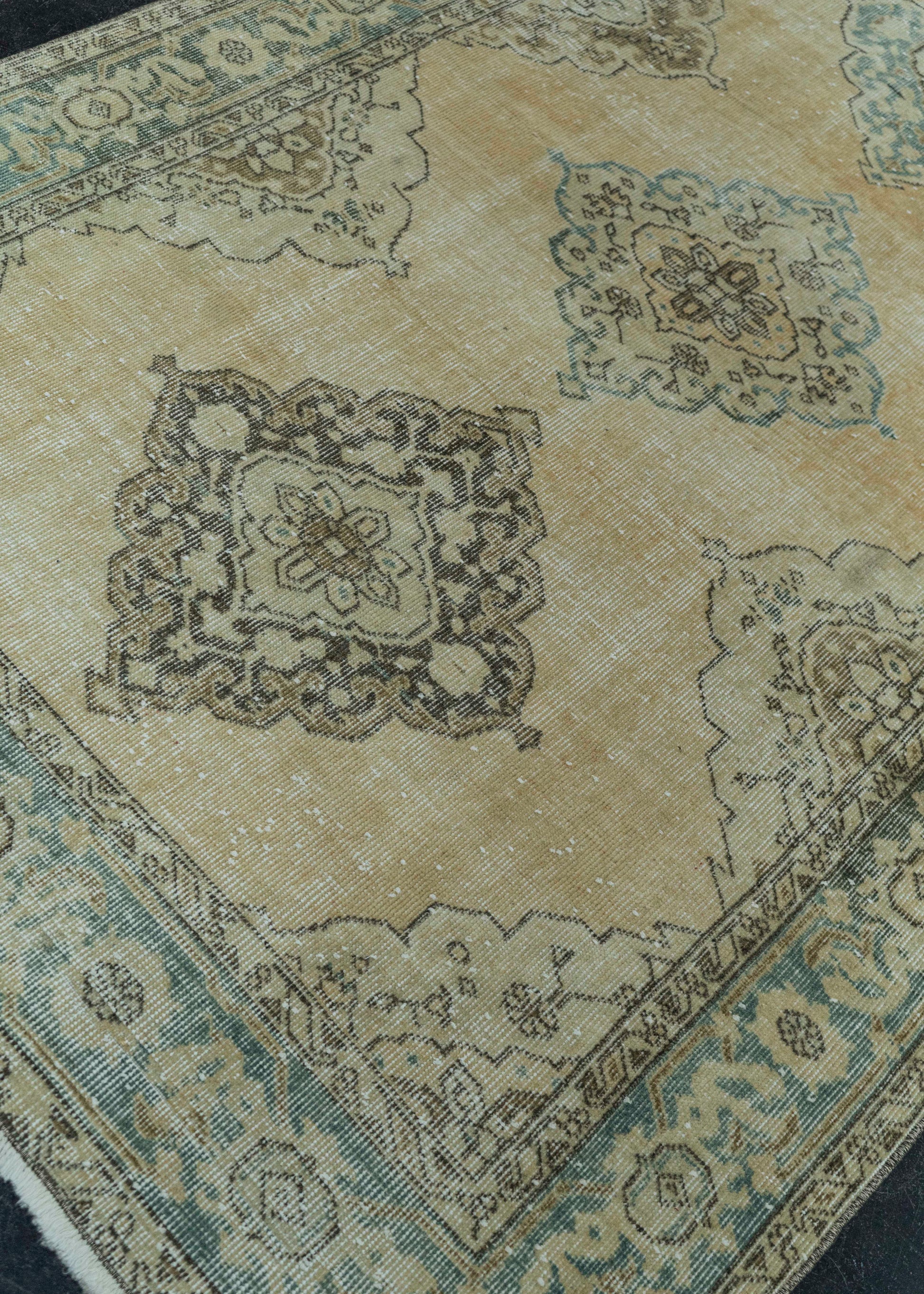 Turkish Vintage Rug 4'7" x 11'10" #20772